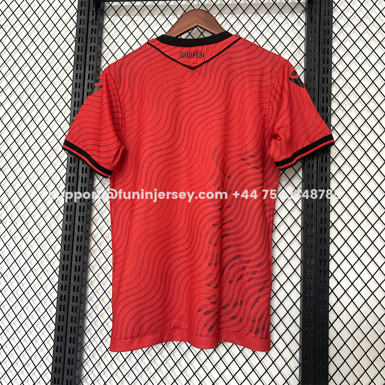 Funinjersey-Albania 2026 Home Red Jersey - Fans Version