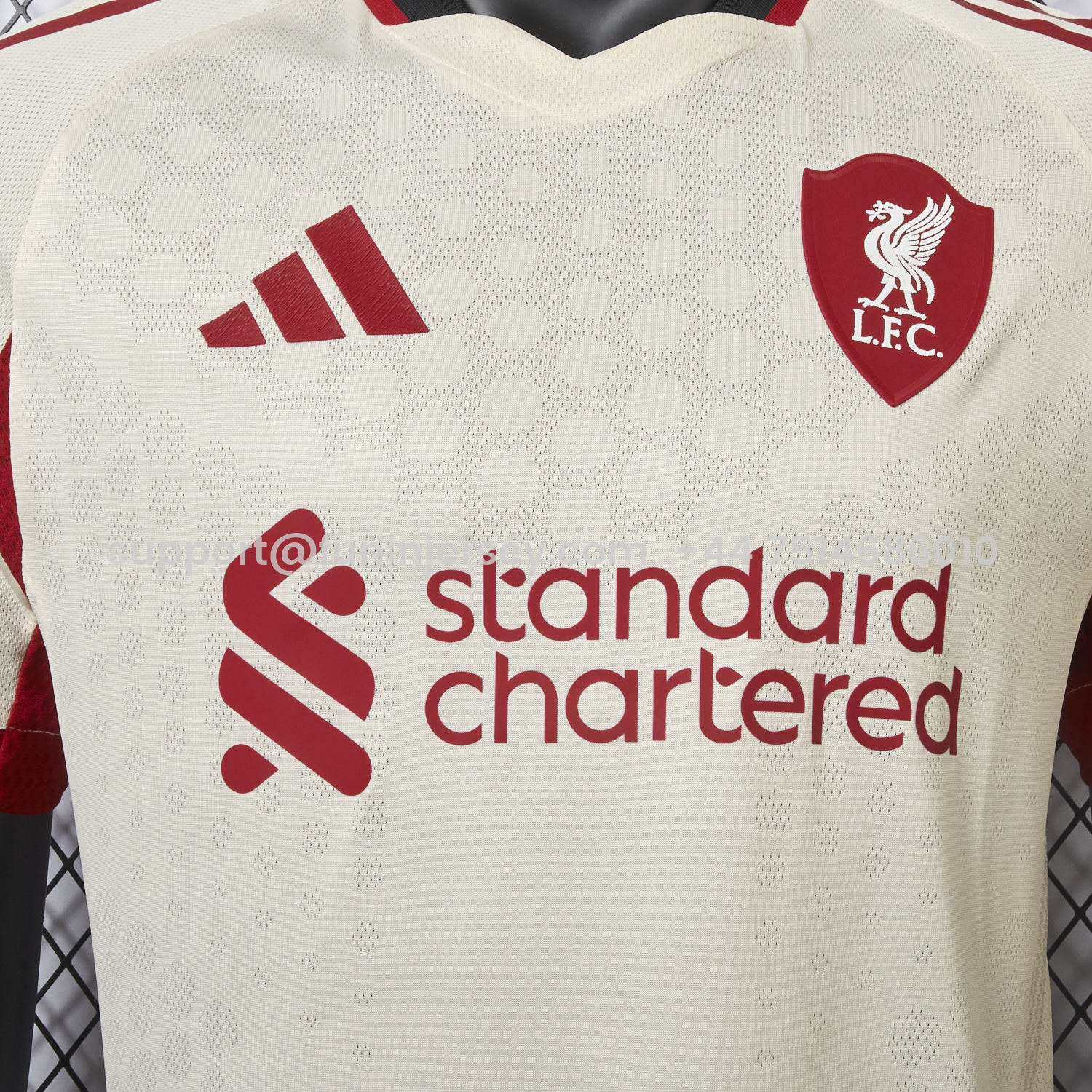 Funinjersey-Liver.pool 25-26 Away Beige Jersey - Player Version