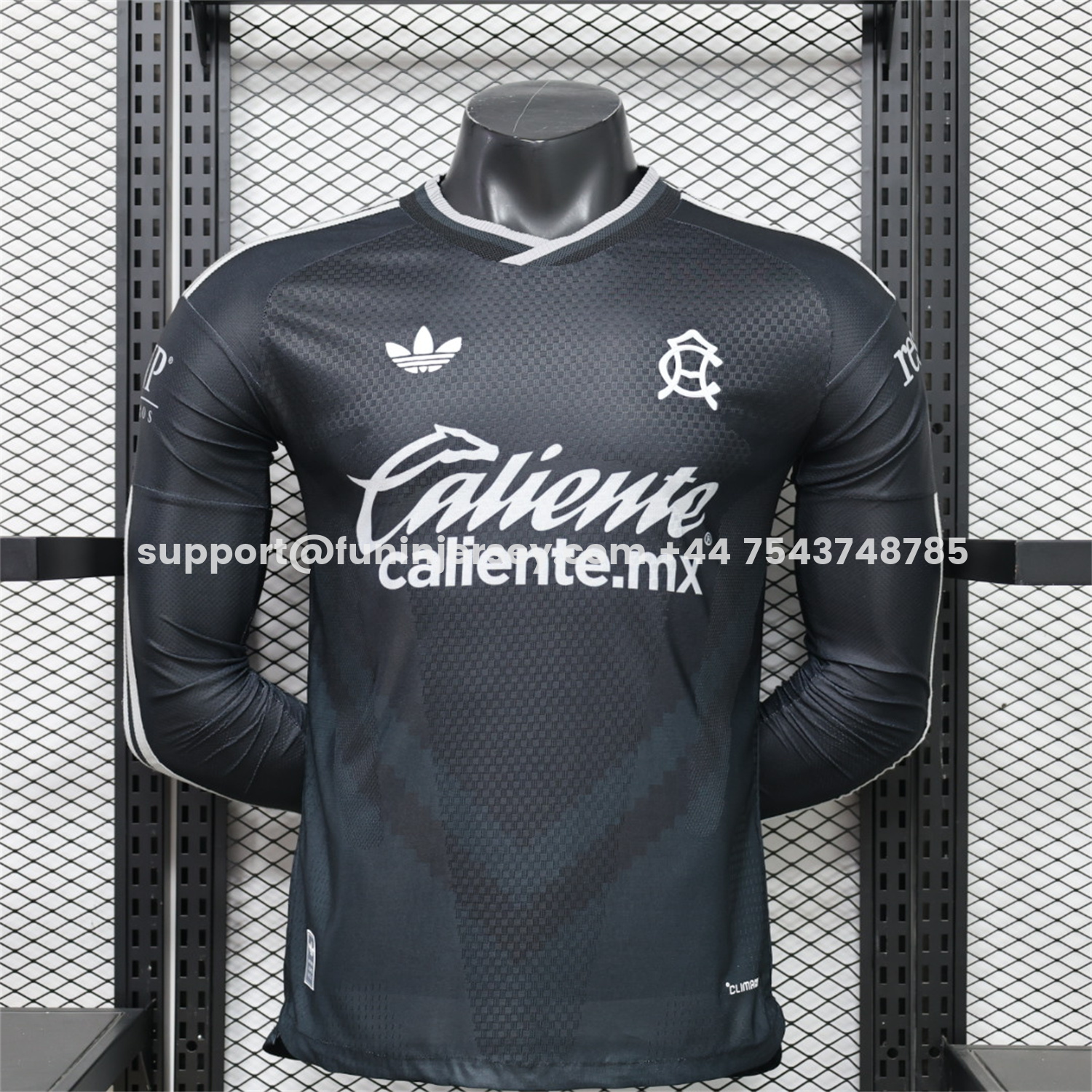 Funinjersey-Club América 26-27 Away Long Sleeves Jersey - Player Version