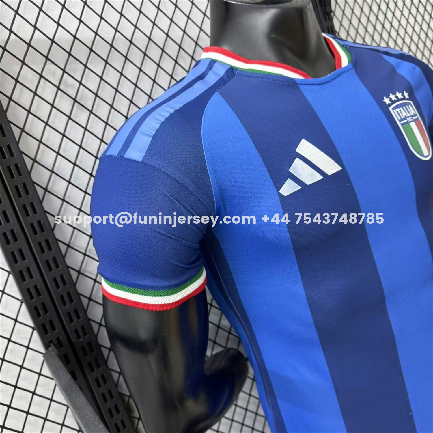 Funinjersey-Italy 2026 Blue Vertical Stripes Special Jersey - Player Version