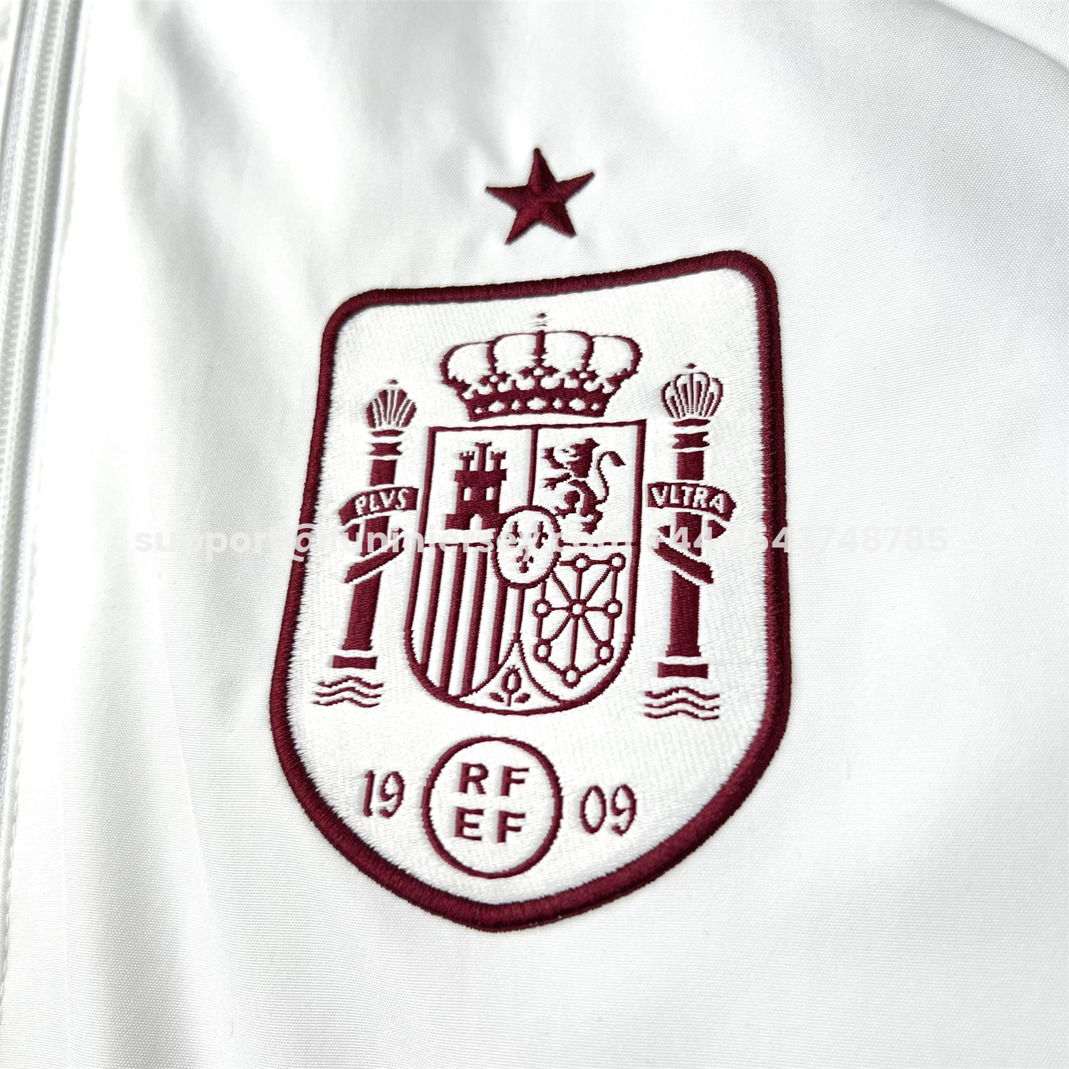 Funinjersey-Spain 2026 Away Windbreaker Jacket - White