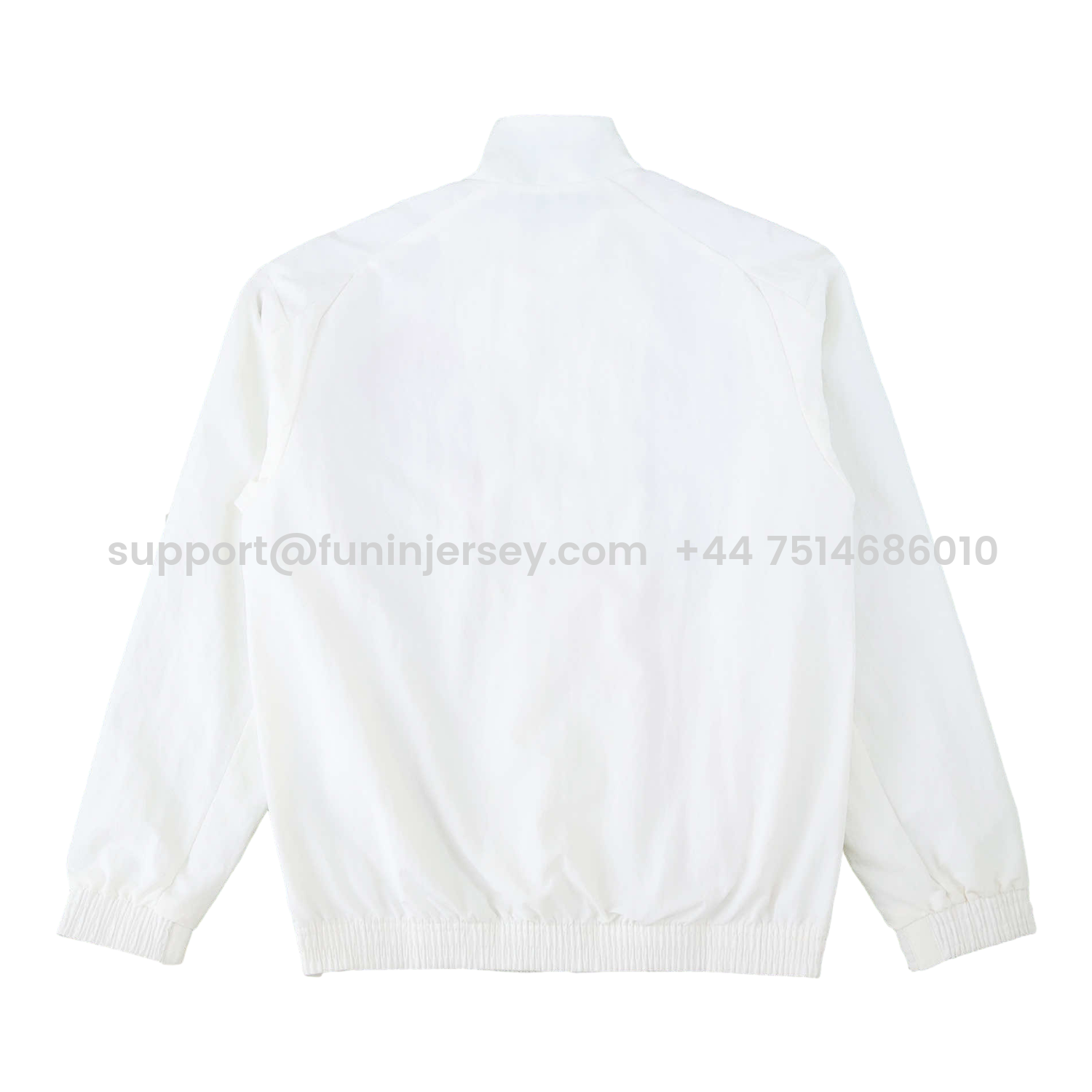 Funinjersey-River Plate 25-26 Throwback Windbreaker Jacket - White