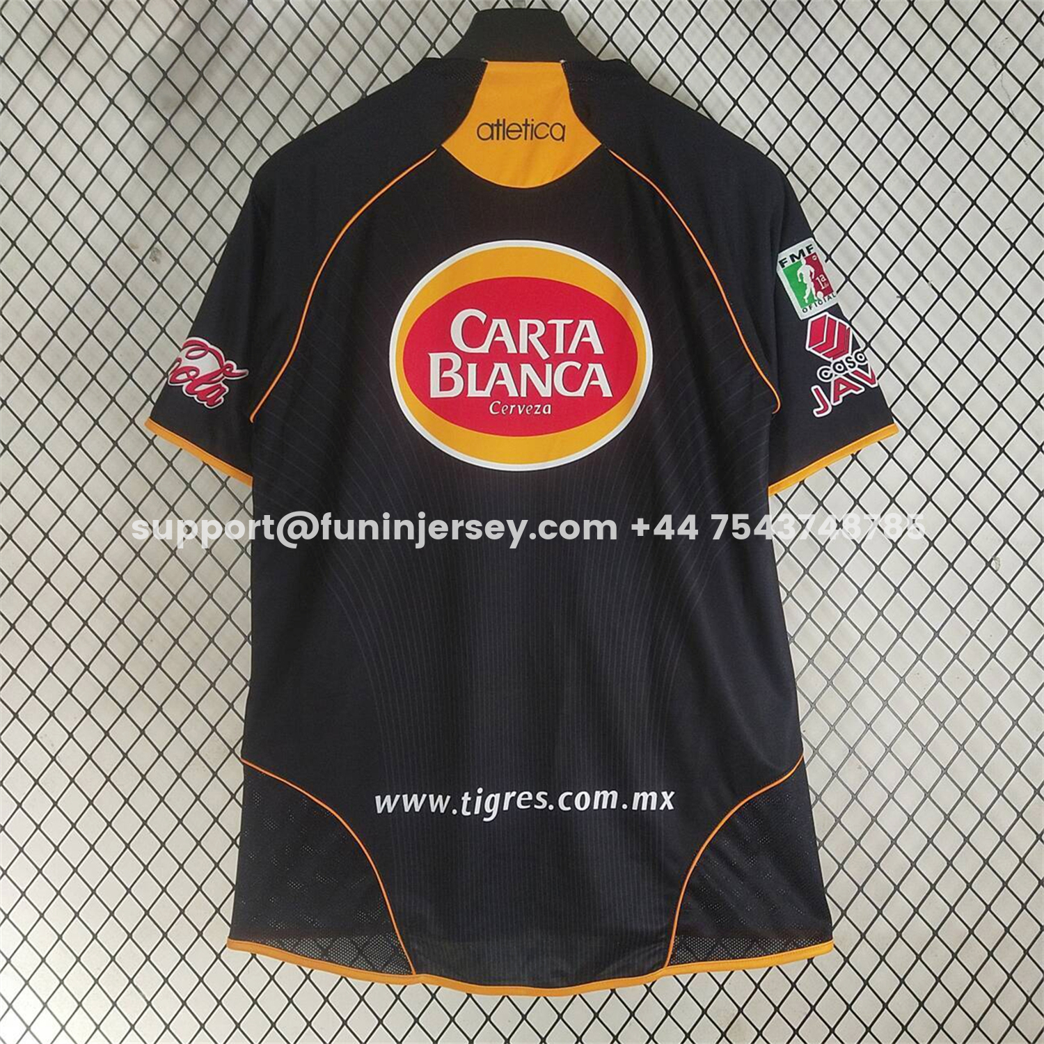 Funinjersey-Retro Tigres UANL 2005-06 Third Jersey