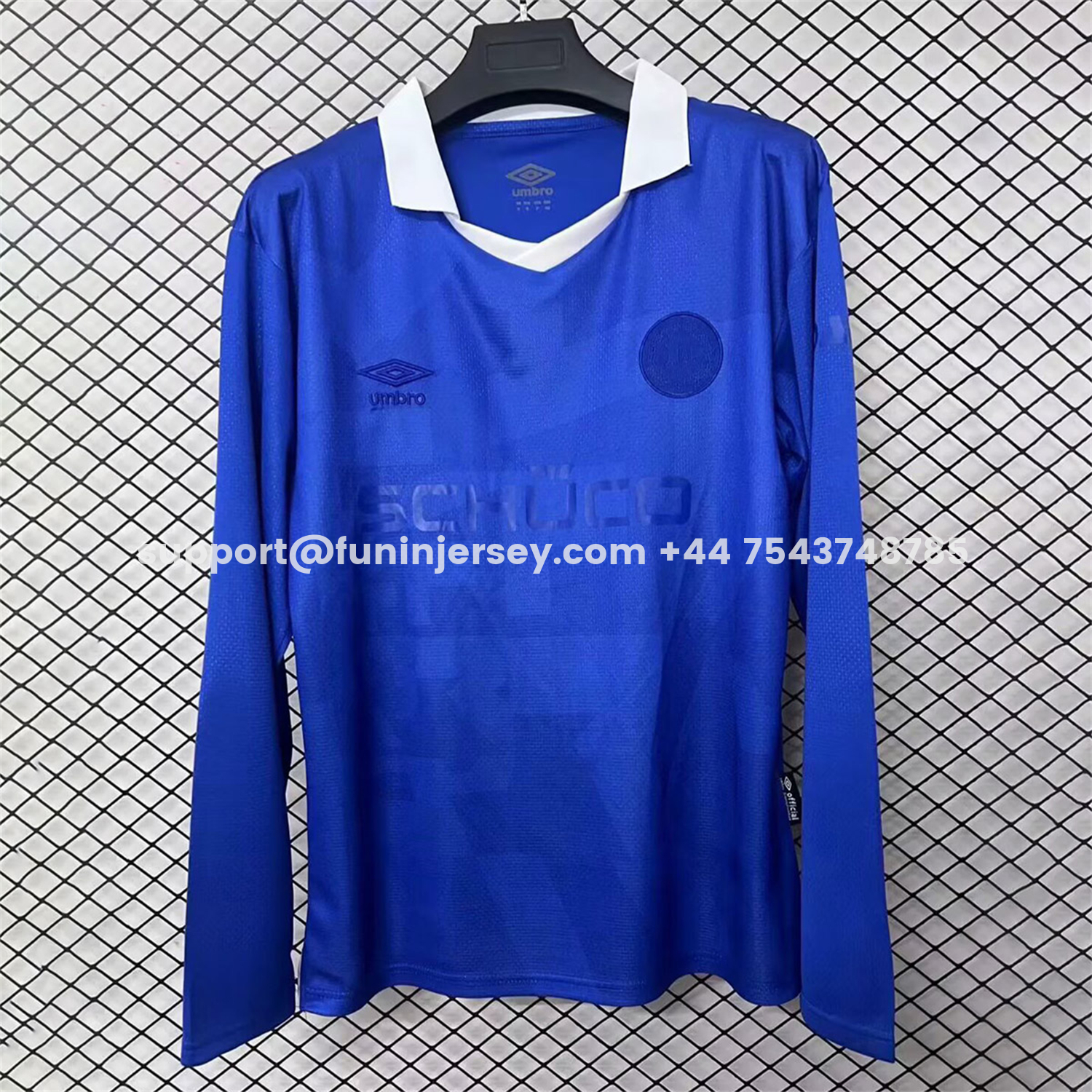 Funinjersey-Arminia Bielefeld 25-26 100th anniversary Long Sleeves Jersey - Fans Version