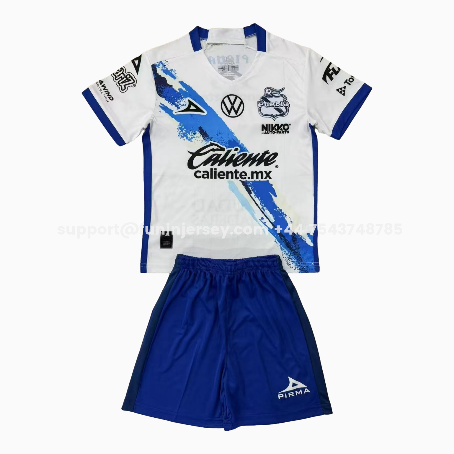 Funinjersey-Club Puebla 25-26 Home Men's Adult Jersey Set - Fans Version