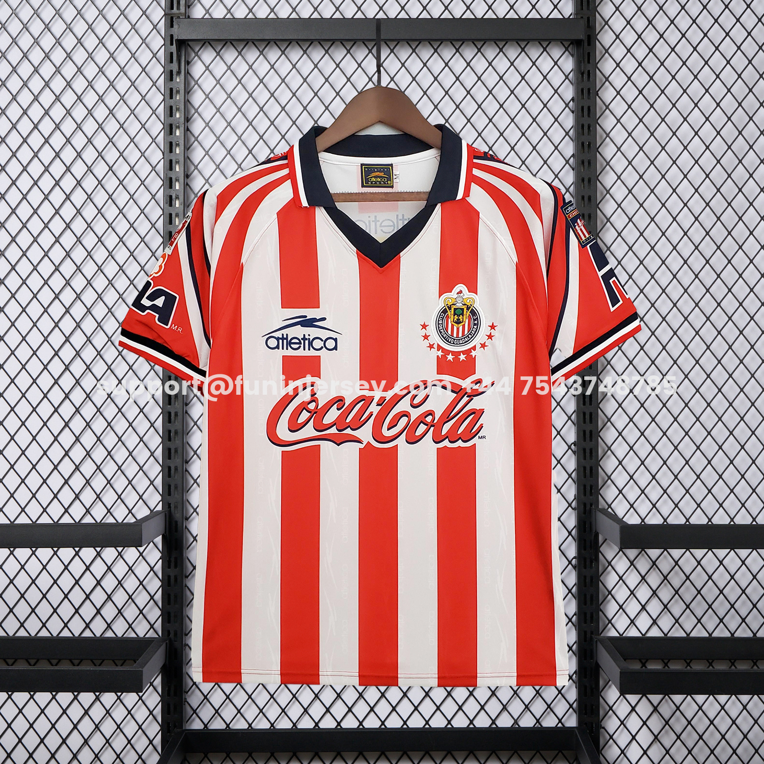Funinjersey-Retro Chivas de Guadalajara 1998-99 Home Jersey