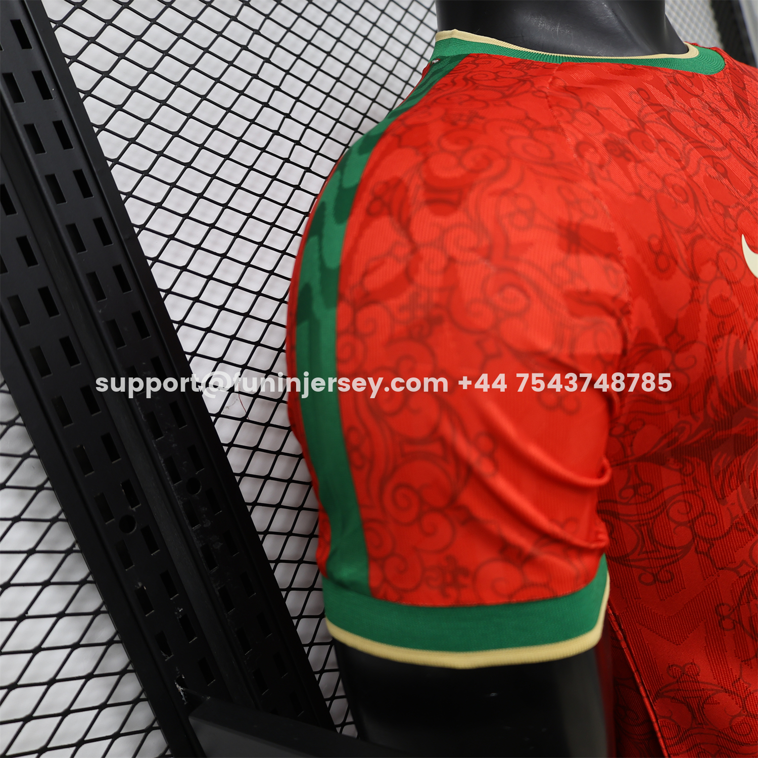 Funinjersey-Portugal 2026 Cross Red Special Jersey - Player Version