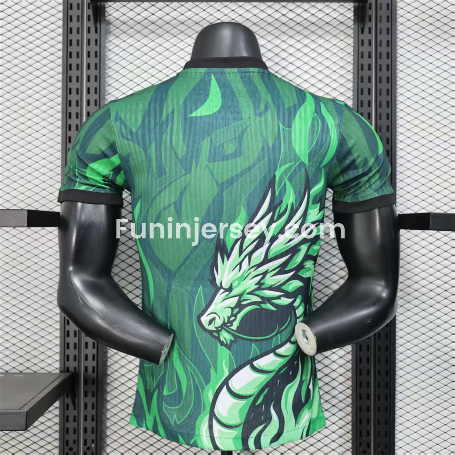 Funinjersey-Liver.pool 25-26 Green Dragon and Fire Special Jersey - Player Version