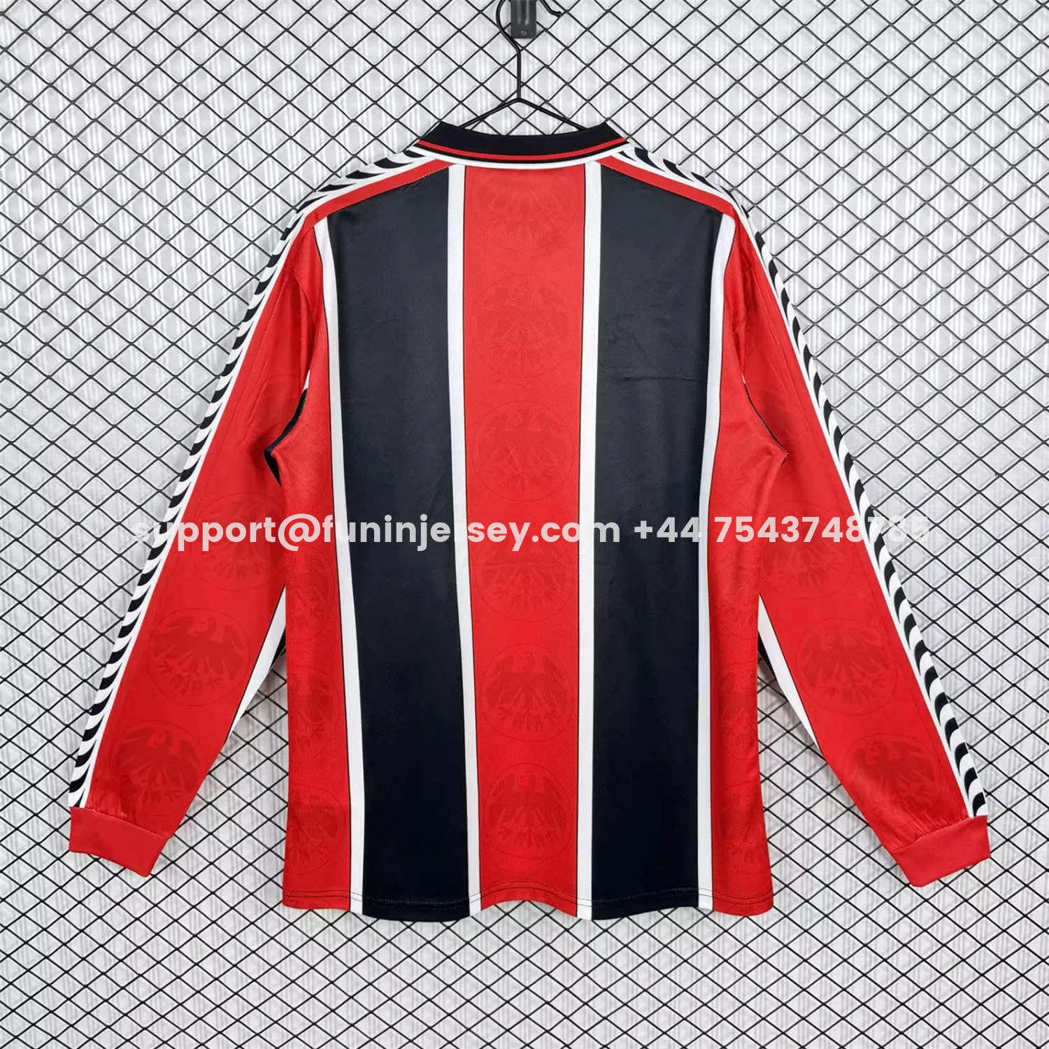 Funinjersey-Retro Frankfurt 1996-98 Home Long Sleeves Jersey