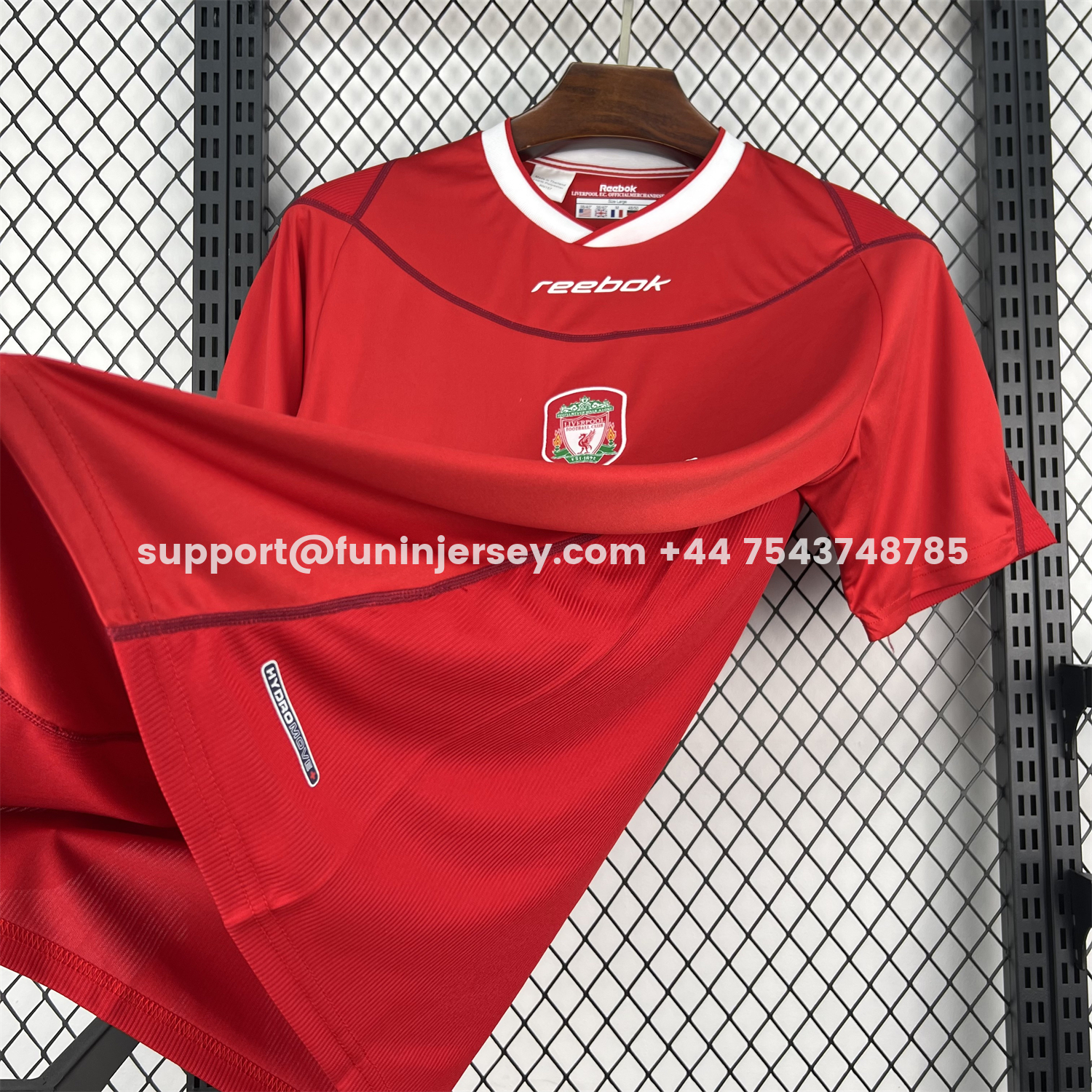 FUN-Funinjersey-Retro Liver.pool 2002-04 Home Jersey