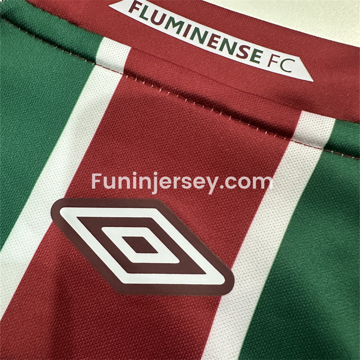 Funinjersey-Fluminense 25-26 Home Jersey - Fans Version