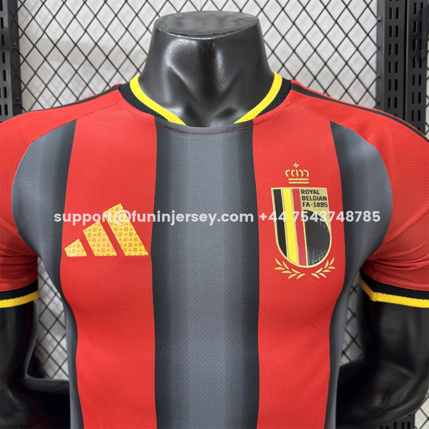 Funinjersey-Belgium 2026 Red And Black Special Jersey - Player Version