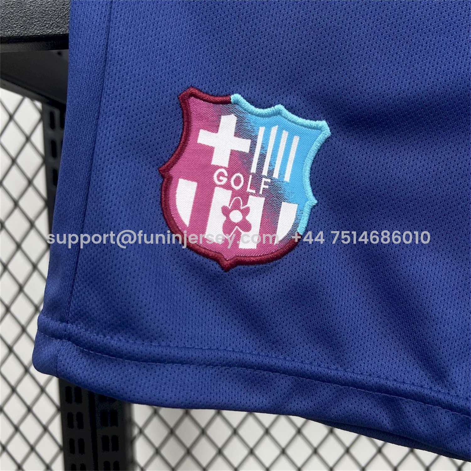 Funinjersey-Barcelona 25-26 Stars And Flowers Pink Special Kids Kit