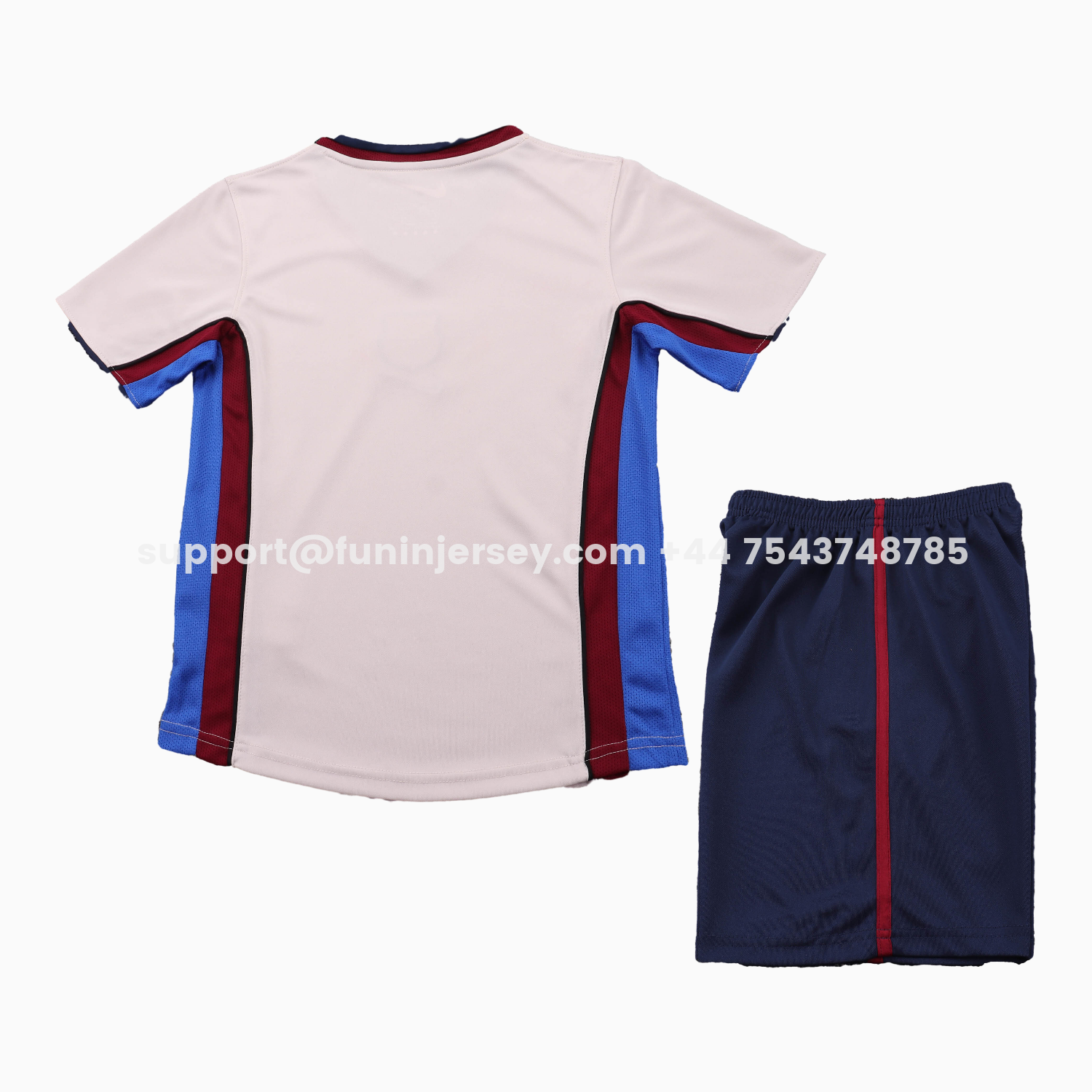 Funinjersey-Retro Barcelona 1998-99 Away Kids Kit