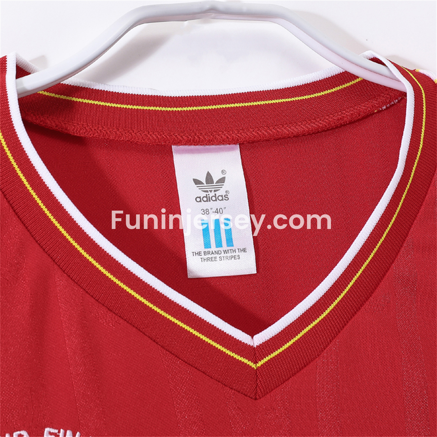 Funinjersey-Retro Liver.pool 1986 Home Long Sleeves Jersey - FA CUP FINAL Version