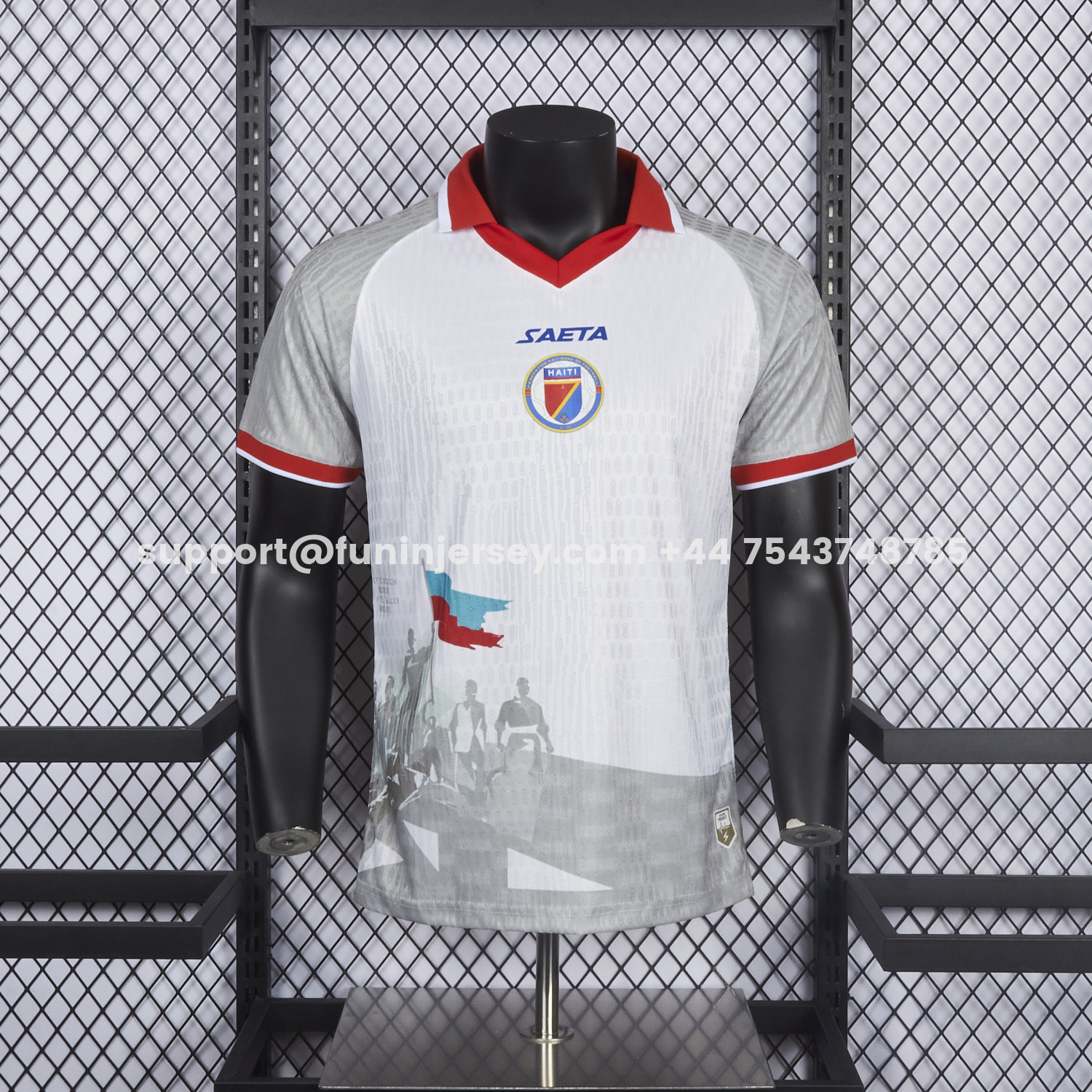Funinjersey-Haiti 2026 Away Jersey - Player Version