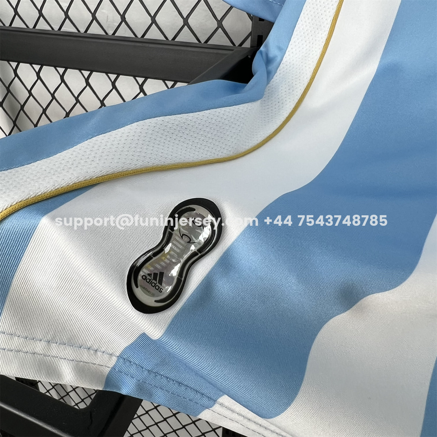 FUN-Funinjersey-Argentina 2026 Hip-Hop Blue White Special Jersey - Fans Version