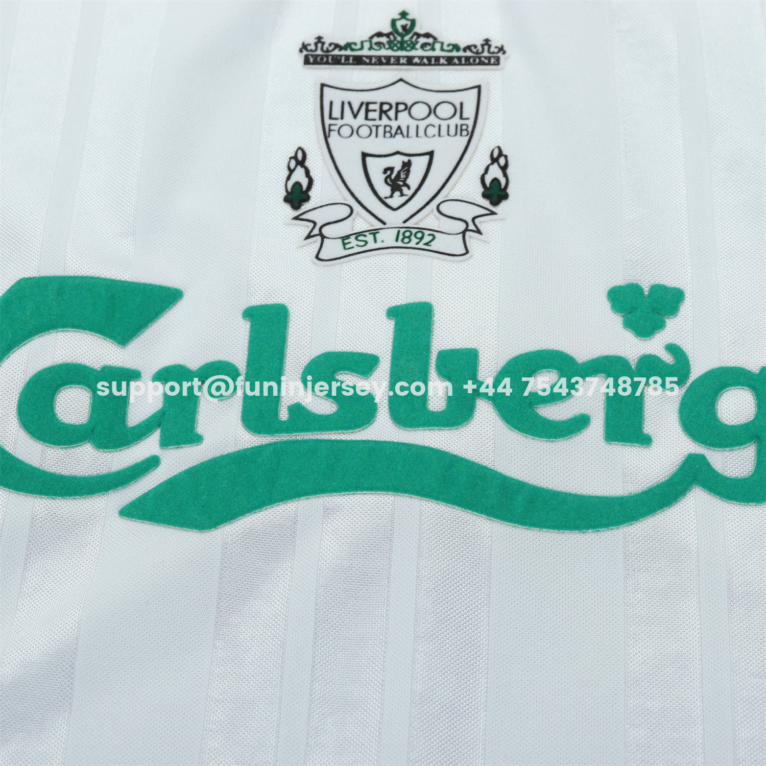 Funinjersey-Retro Liver.pool 1993-95 Away Kids Kit