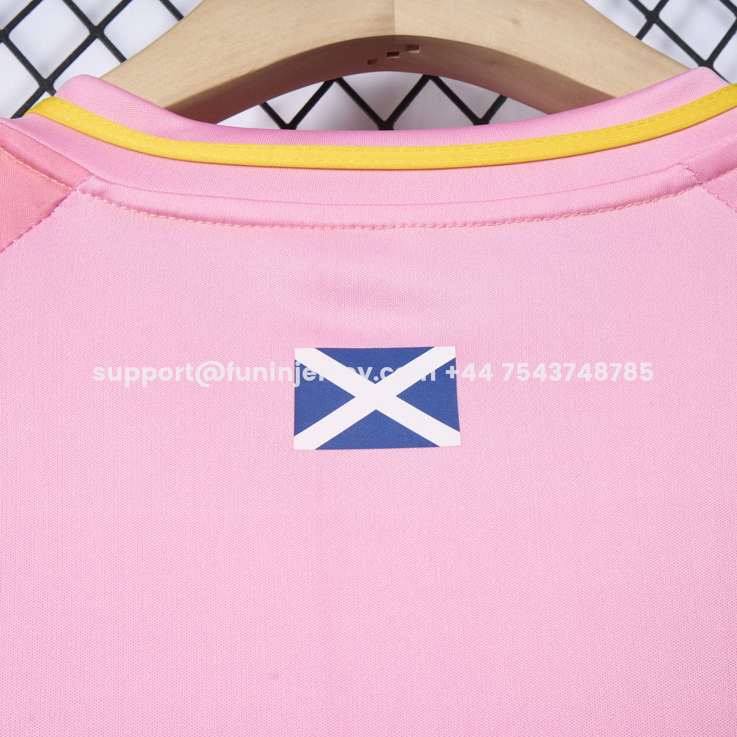 Funinjersey-S-c-o.t l.a-n.d 2025 Women's Team Away Jersey - Men's Fans Version