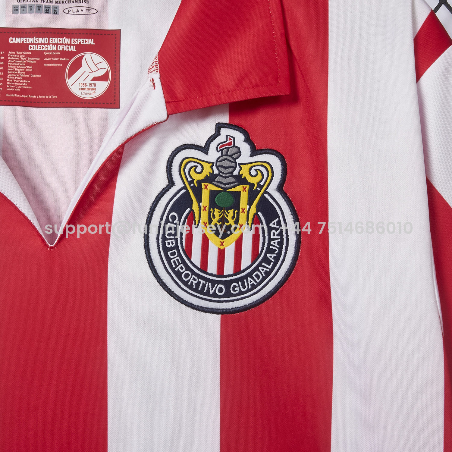 Funinjersey-Retro Chivas de Guadalajara 2007-08 Champion Special Jersey