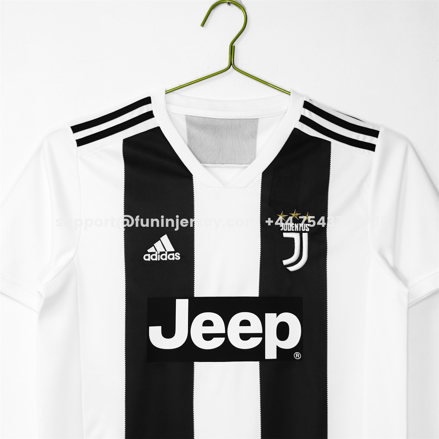 Funinjersey-Retro Juventus 2018-19 Home Jersey - Fans Version