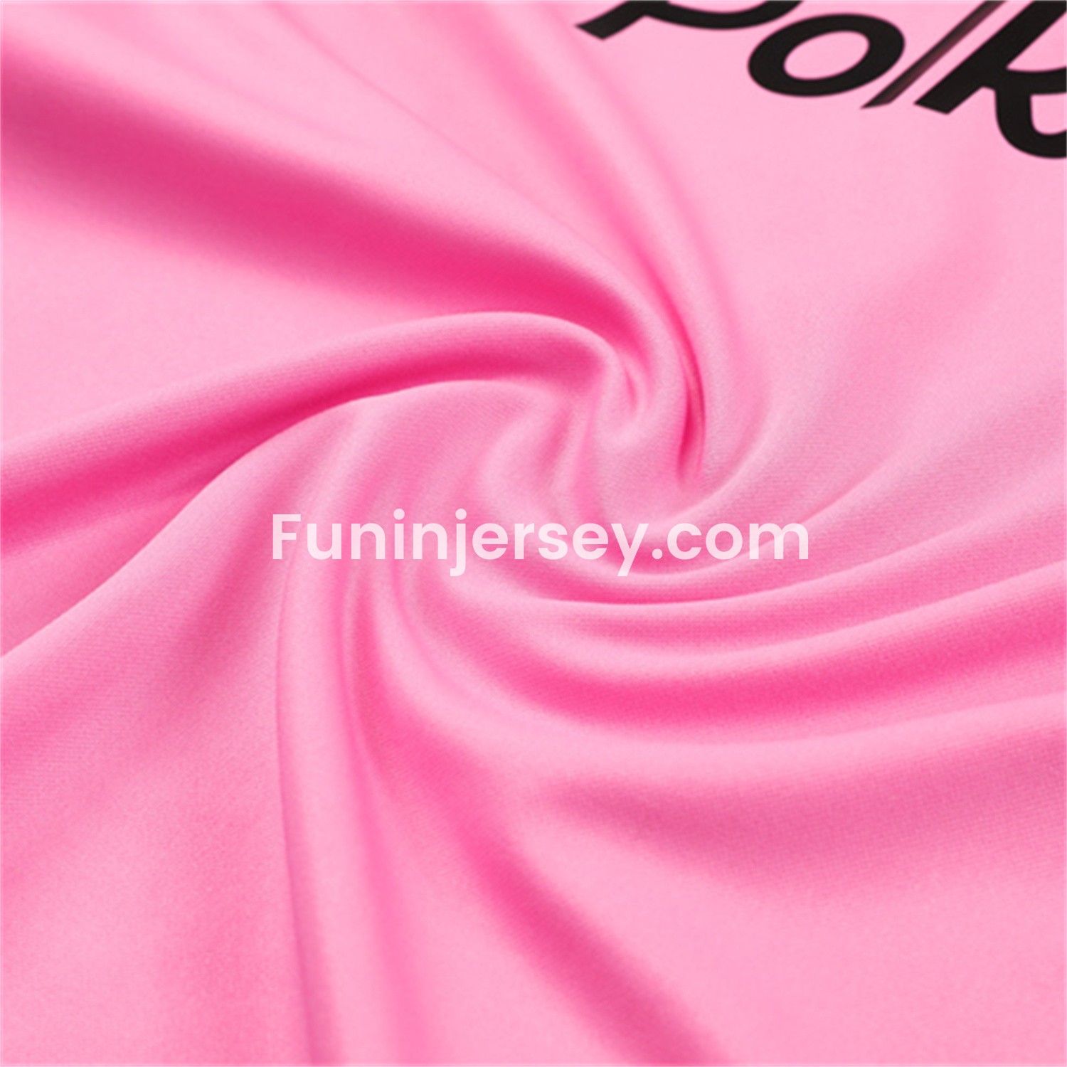 Funinjersey-INT M.A.M 25-26 Kid Long Sleeves Training Set - Pink Top & Black Pants