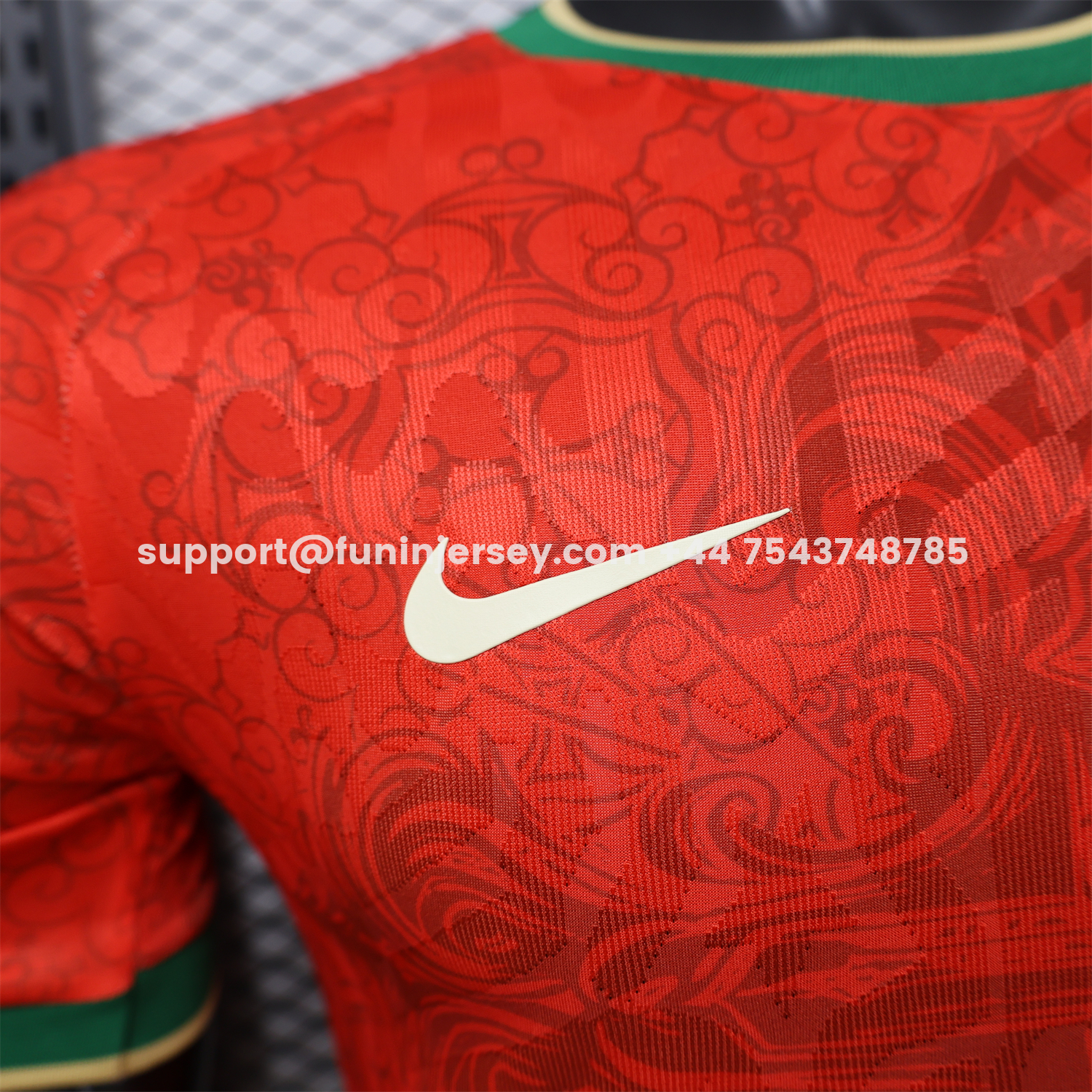 Funinjersey-Portugal 2026 Cross Red Special Jersey - Player Version