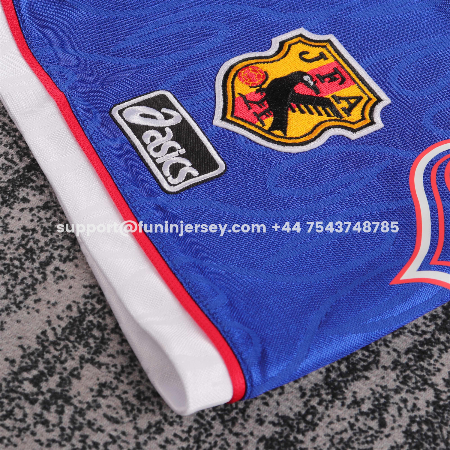 Funinjersey-Retro Japan 1998 Away White Kids Kit