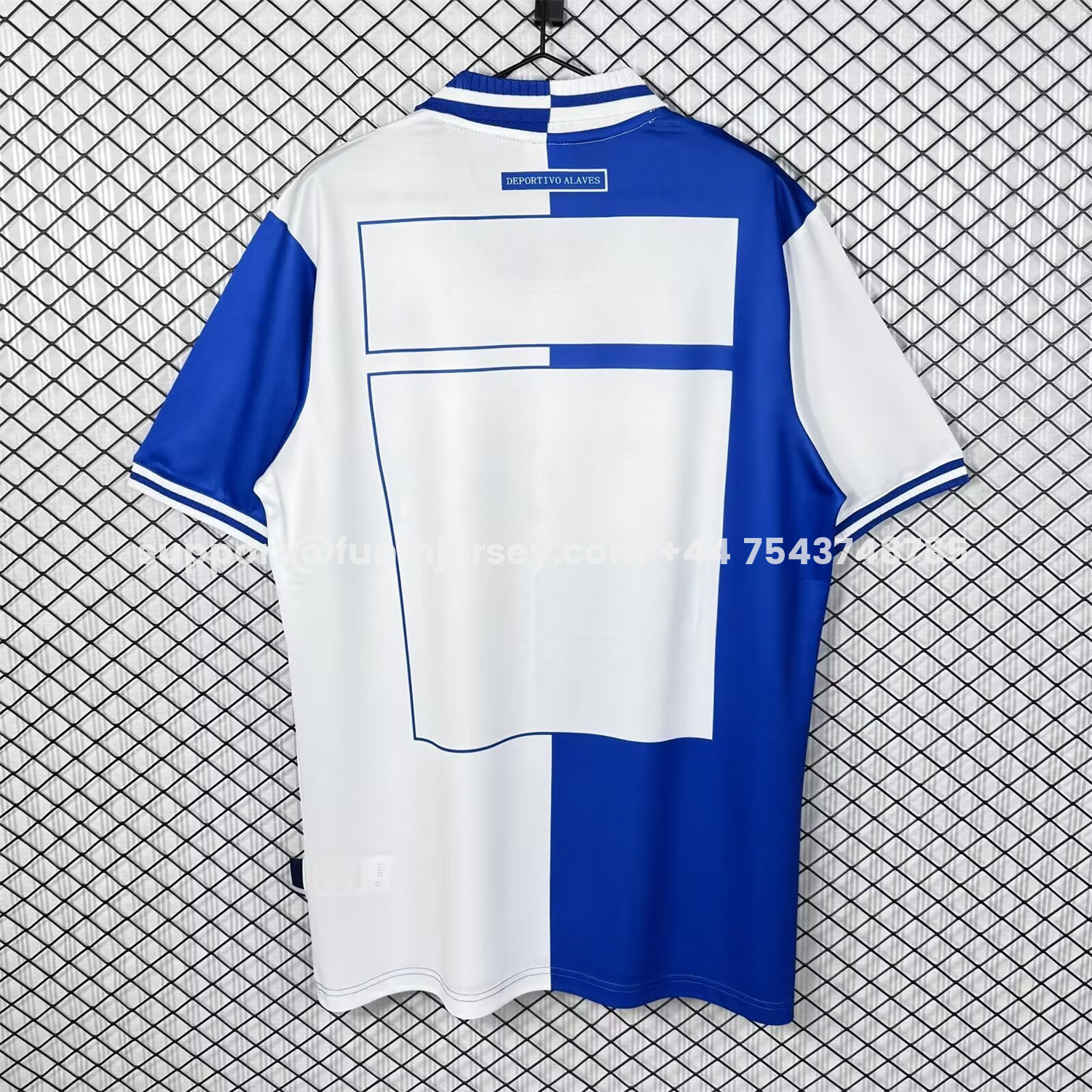 Funinjersey-Retro Deportivo Alavés 1999-00 Home Jersey