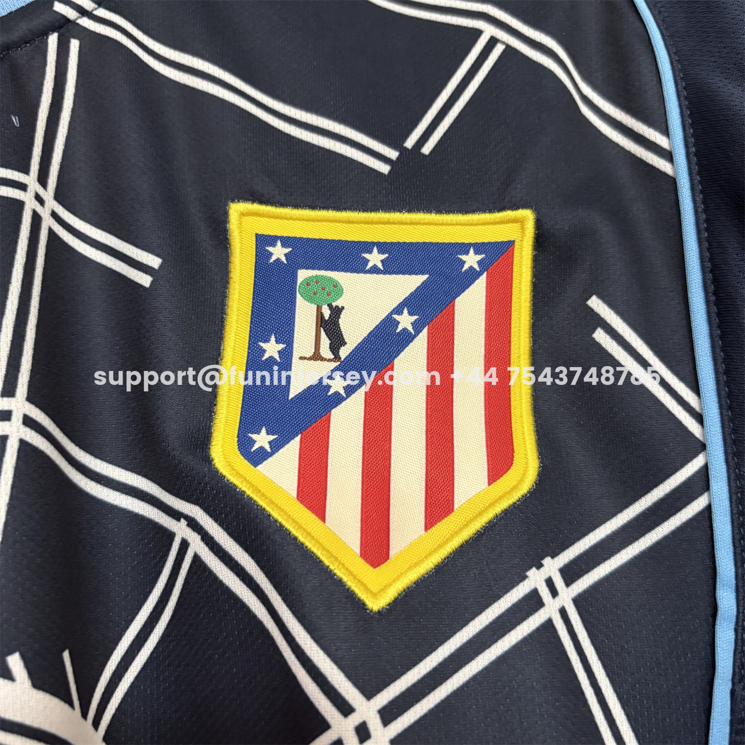 Funinjersey-Retro Atletico Madrid 2004-05 Away Long Sleeves Jersey - S.p.i.d.e.r M.a.n