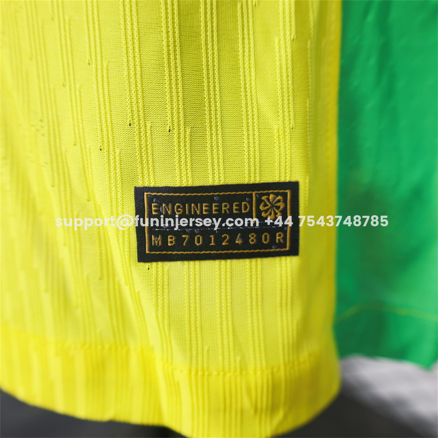 Funinjersey-Brazil 2025 Women's Team Home Long Sleeves Jersey - Men's Player Version