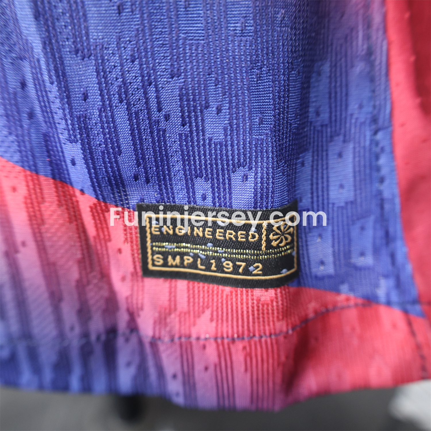 Funinjersey-Barcelona 25-26 Red Diagonal Special Blue Jersey - Player Version