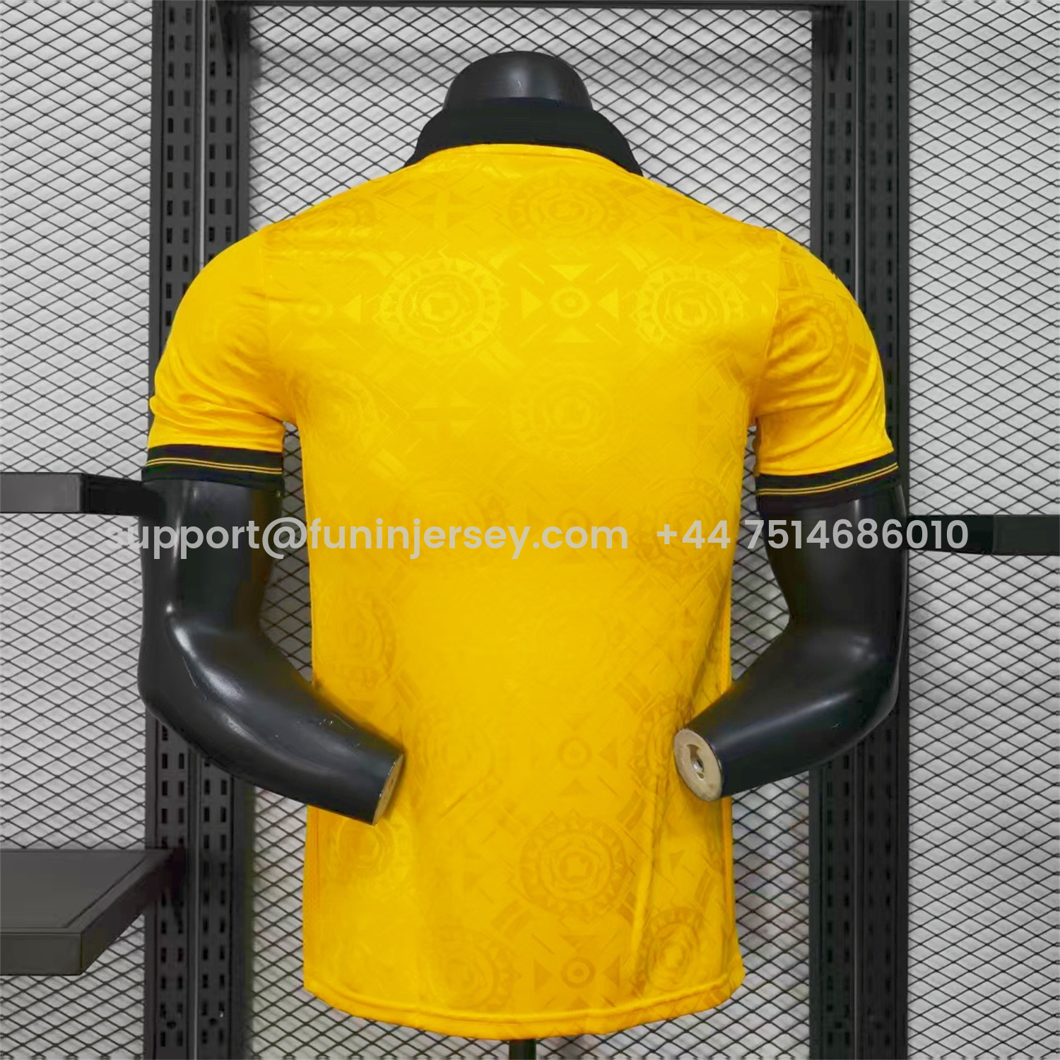 Funinjersey-Wolverhampton Wanderers Wolves 25-26 Home Jersey - Player Version
