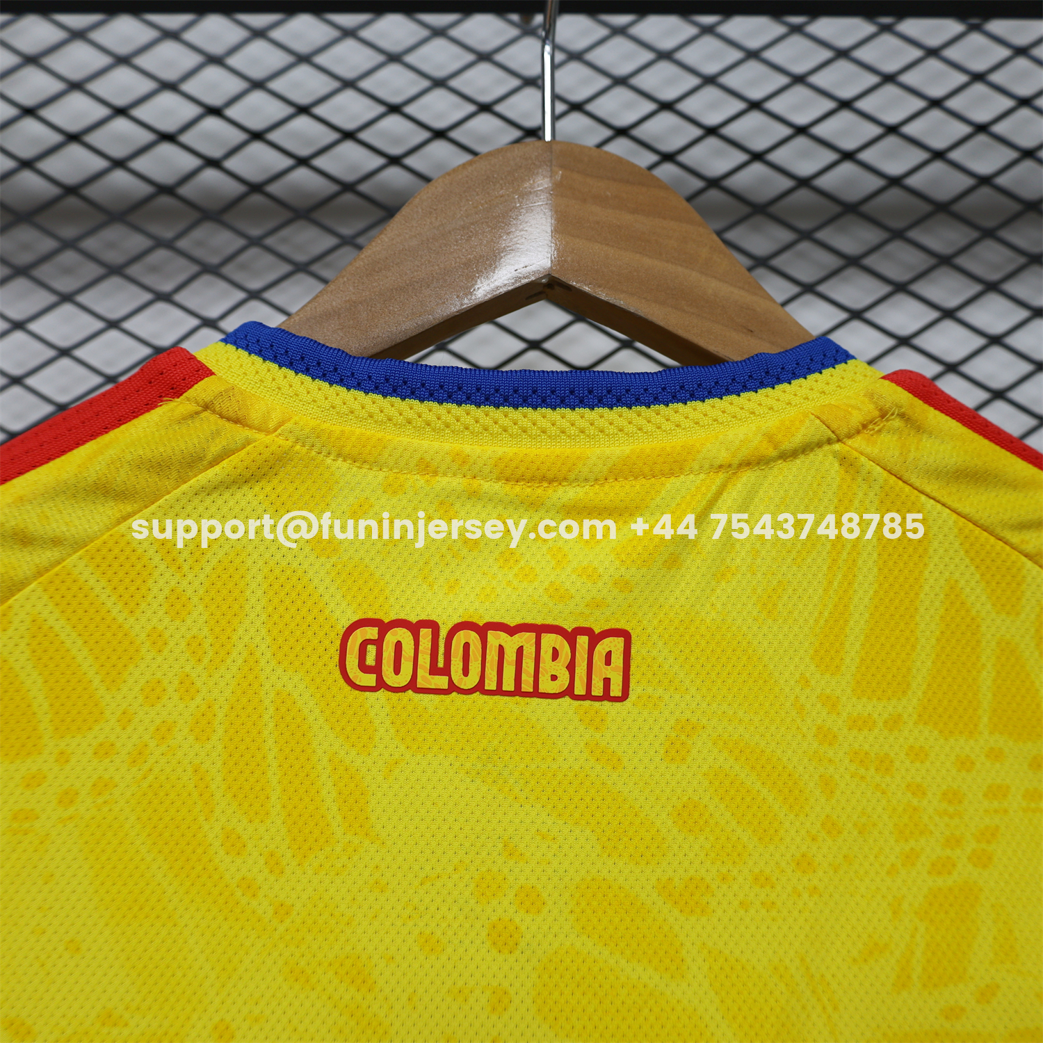 Funinjersey-Women's Colombia 2026 Home Cropped Jersey - Player Version
