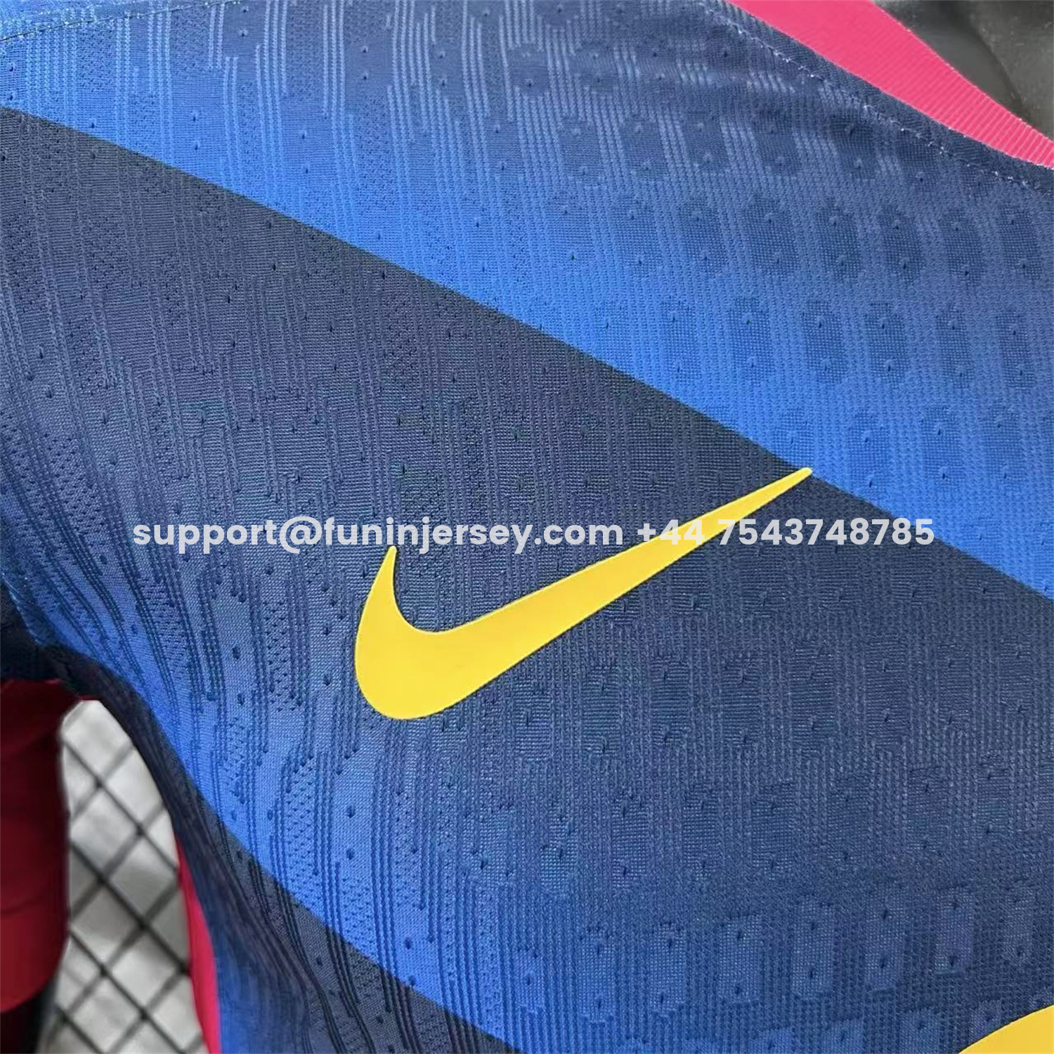 Funinjersey-Barcelona 25-26 Red And Blue Twill Special Jersey - Player Version