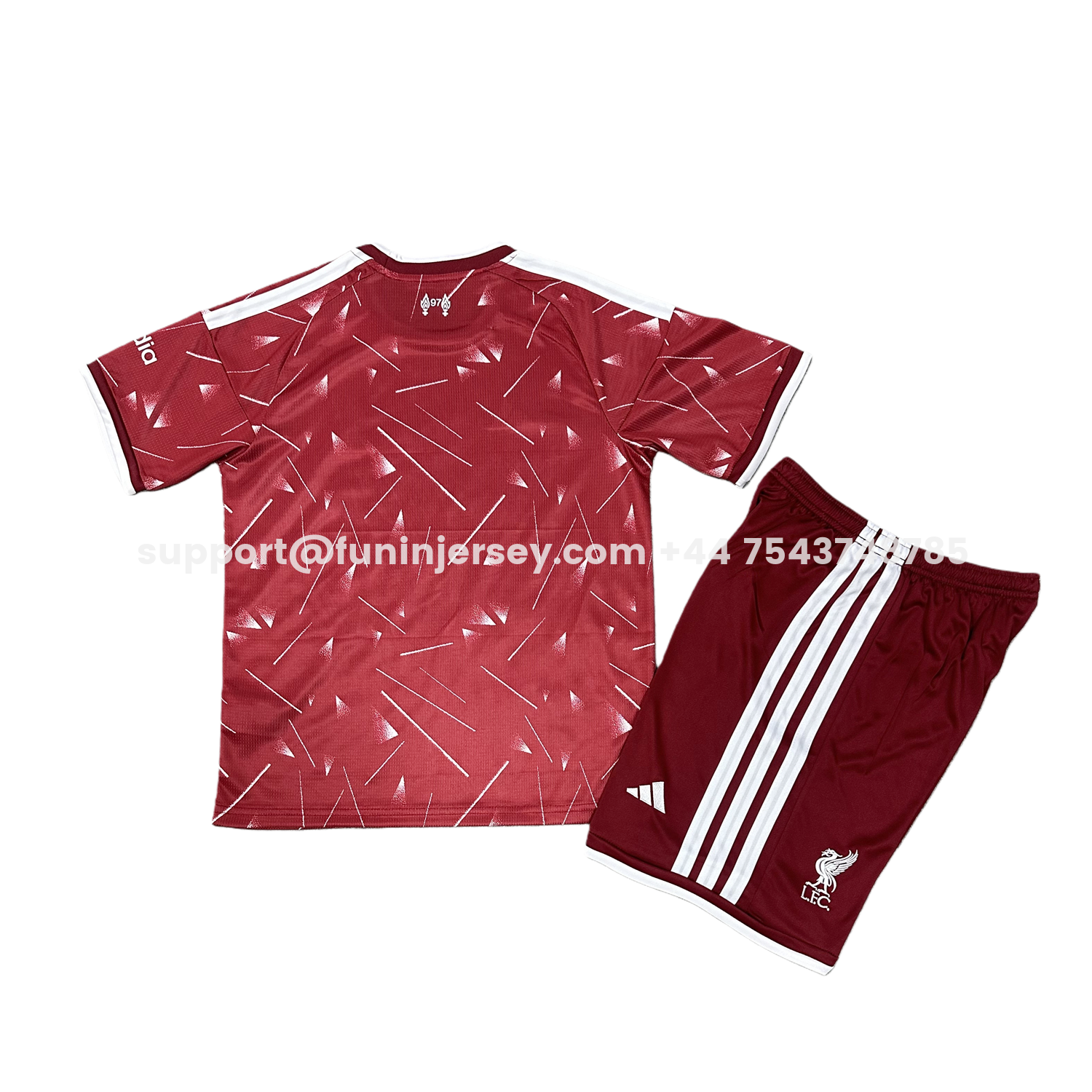 Funinjersey-Liver.pool 26-27 Home Kids Kit
