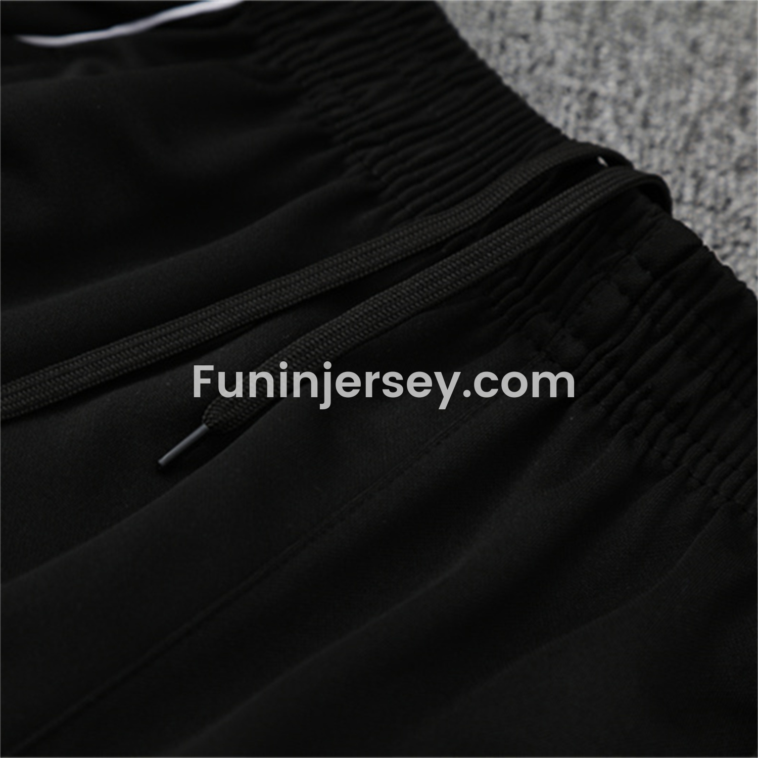 Funinjersey-Argentina 25-26 Long Sleeves Training Set - Black Top & Black Pants