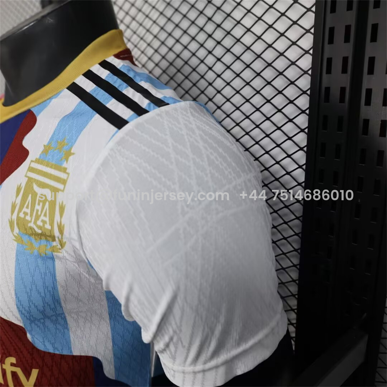 Funinjersey-Messi Career Commemorative Jersey - Player Version - INT M.A.M Argentina Barcelona Paris Saint-Germain PSG