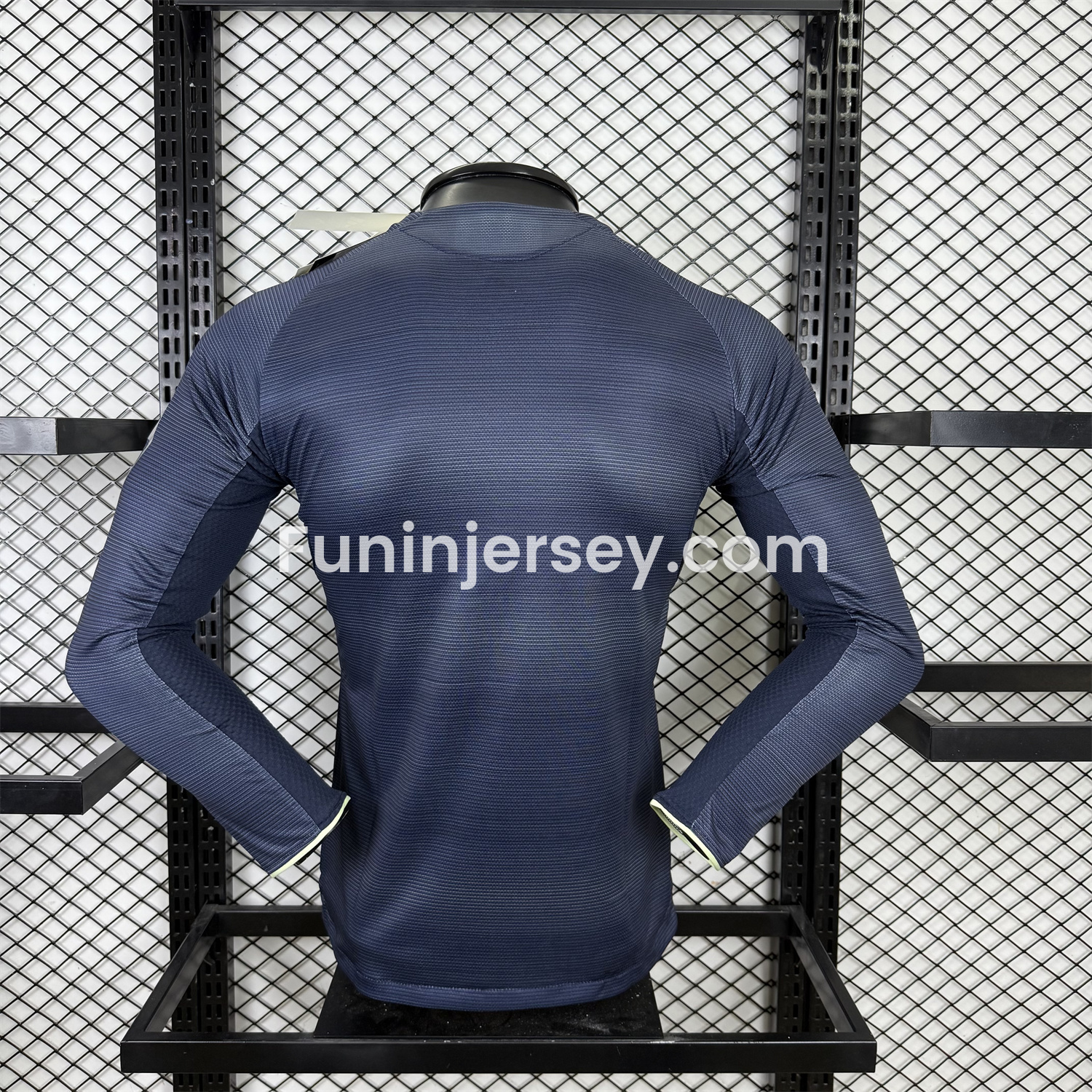 Funinjersey-Real Madrid 25-26 Away Long Sleeve Jersey - Player Version