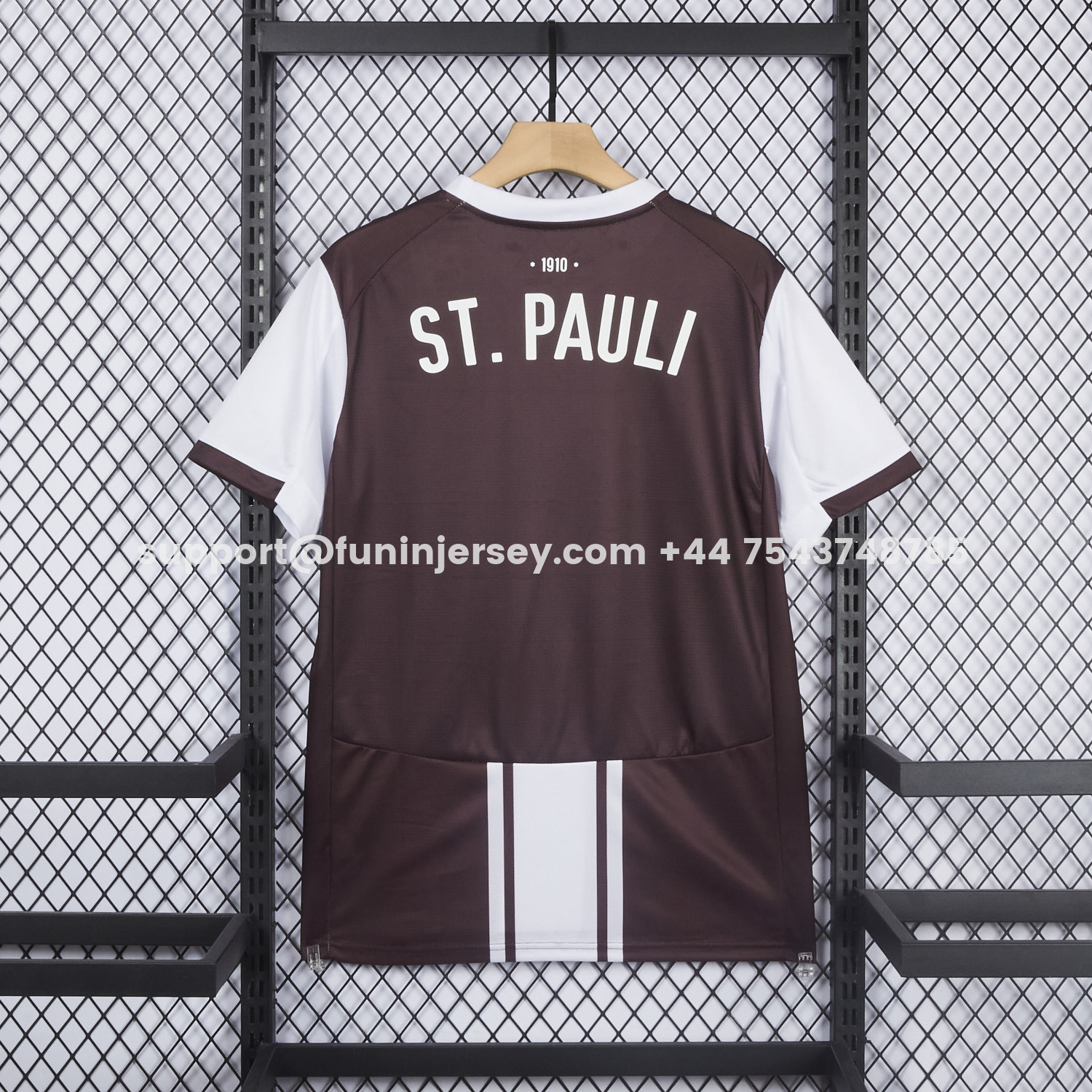 Funinjersey-St. Pauli 25-26 Classic 1970s Design Special Jersey - Fans Version