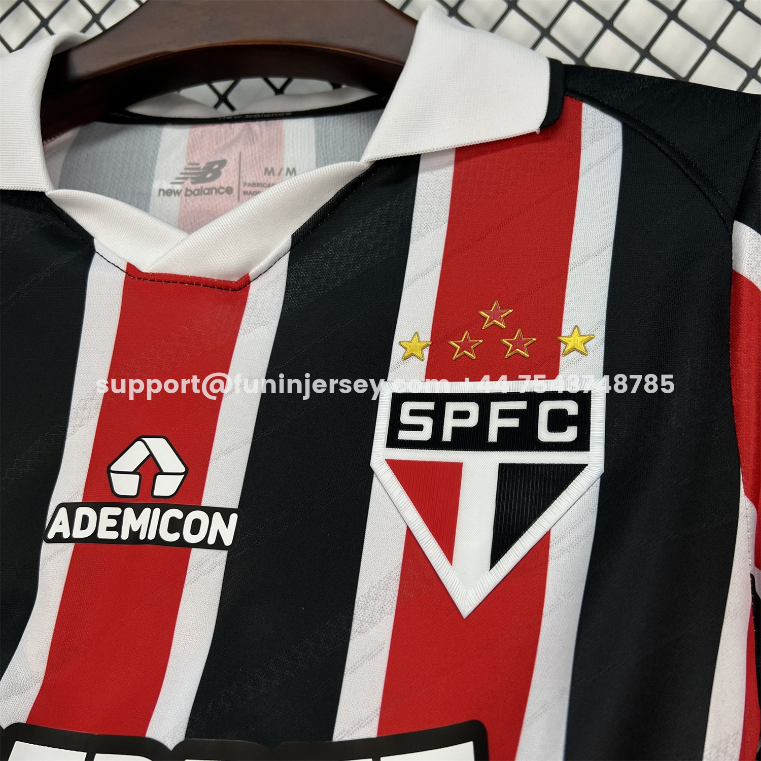 Funinjersey-Sao Paulo 26-27 Away Jersey - Fans Version