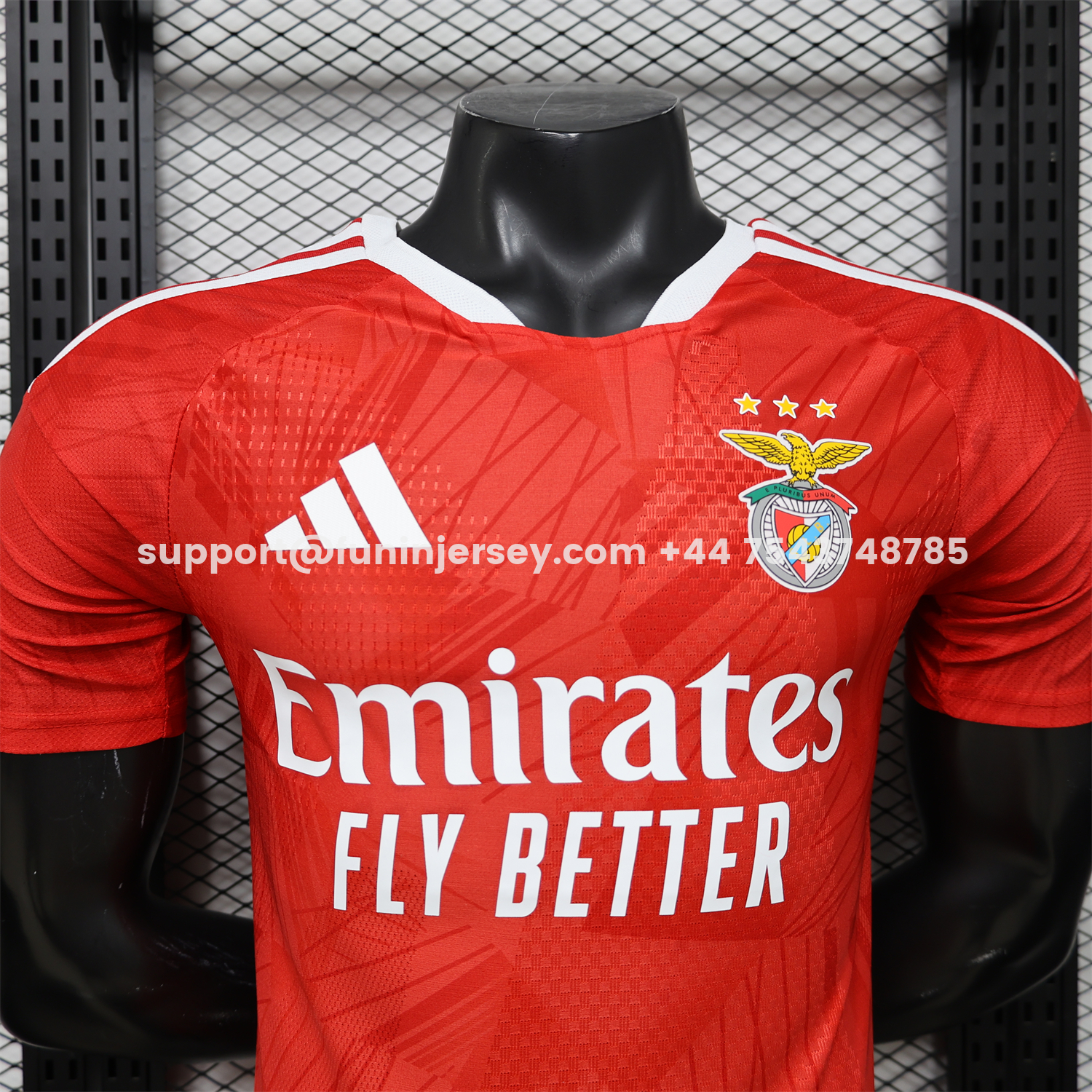 Funinjersey-Benfica 26-27 Home Jersey - Player Version