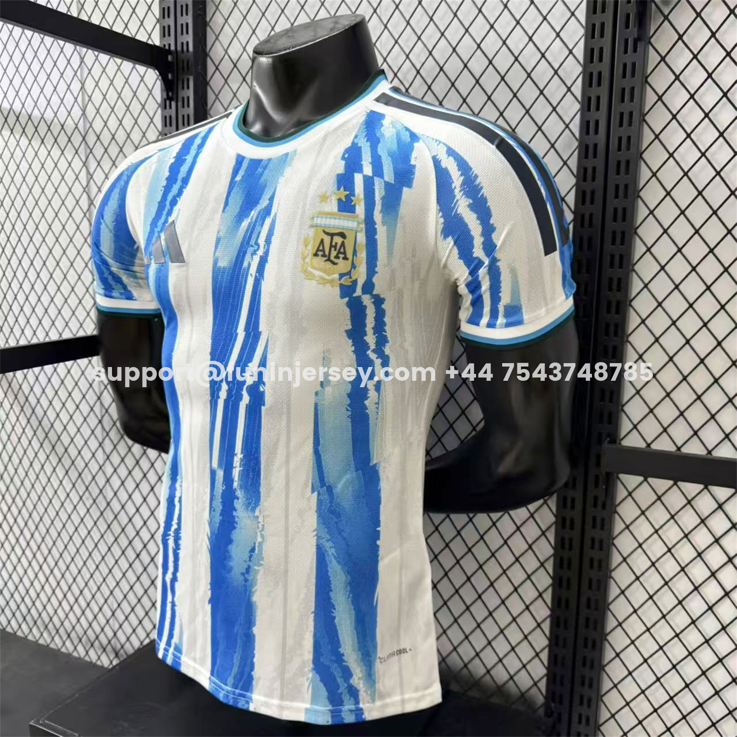 Funinjersey-Argentina 2026 Blue And White Twill Special Jersey - Player Version