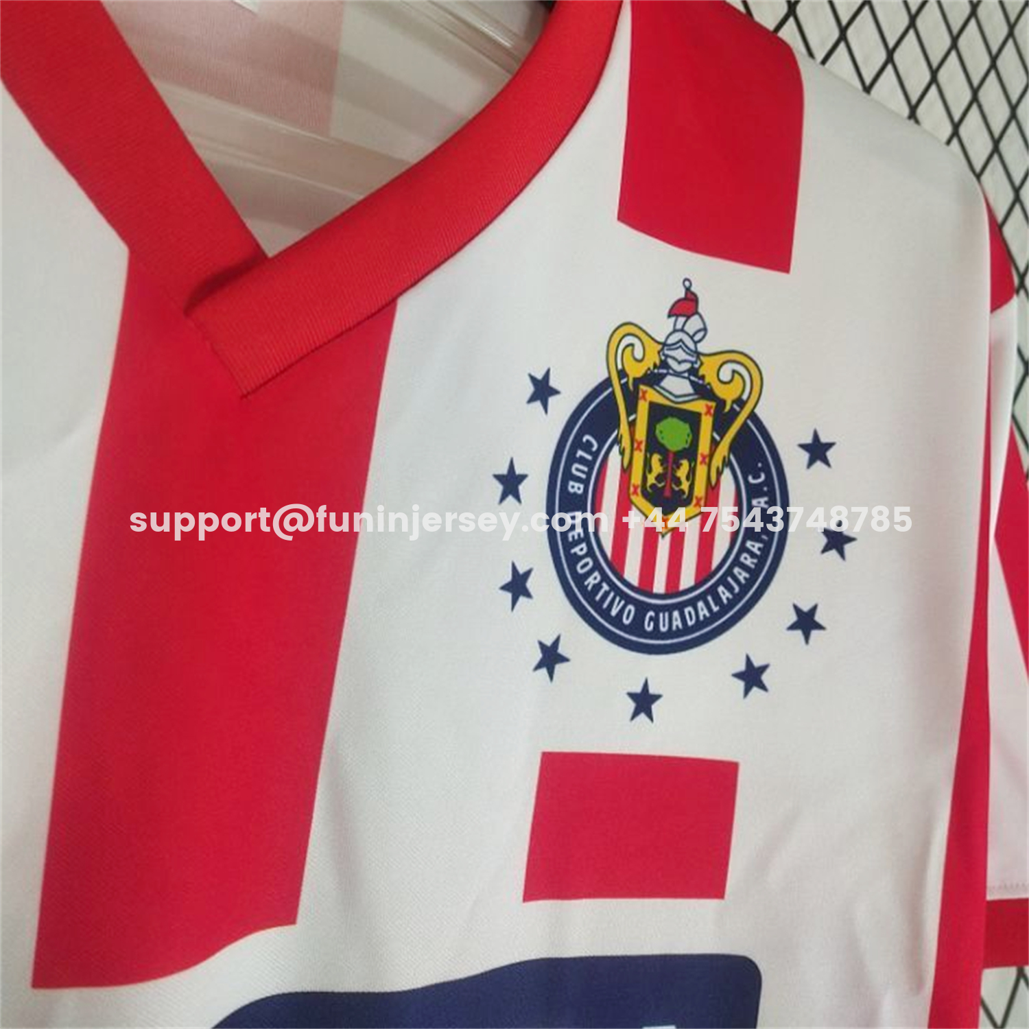 Funinjersey-Retro Chivas de Guadalajara 1990-91 Home Jersey