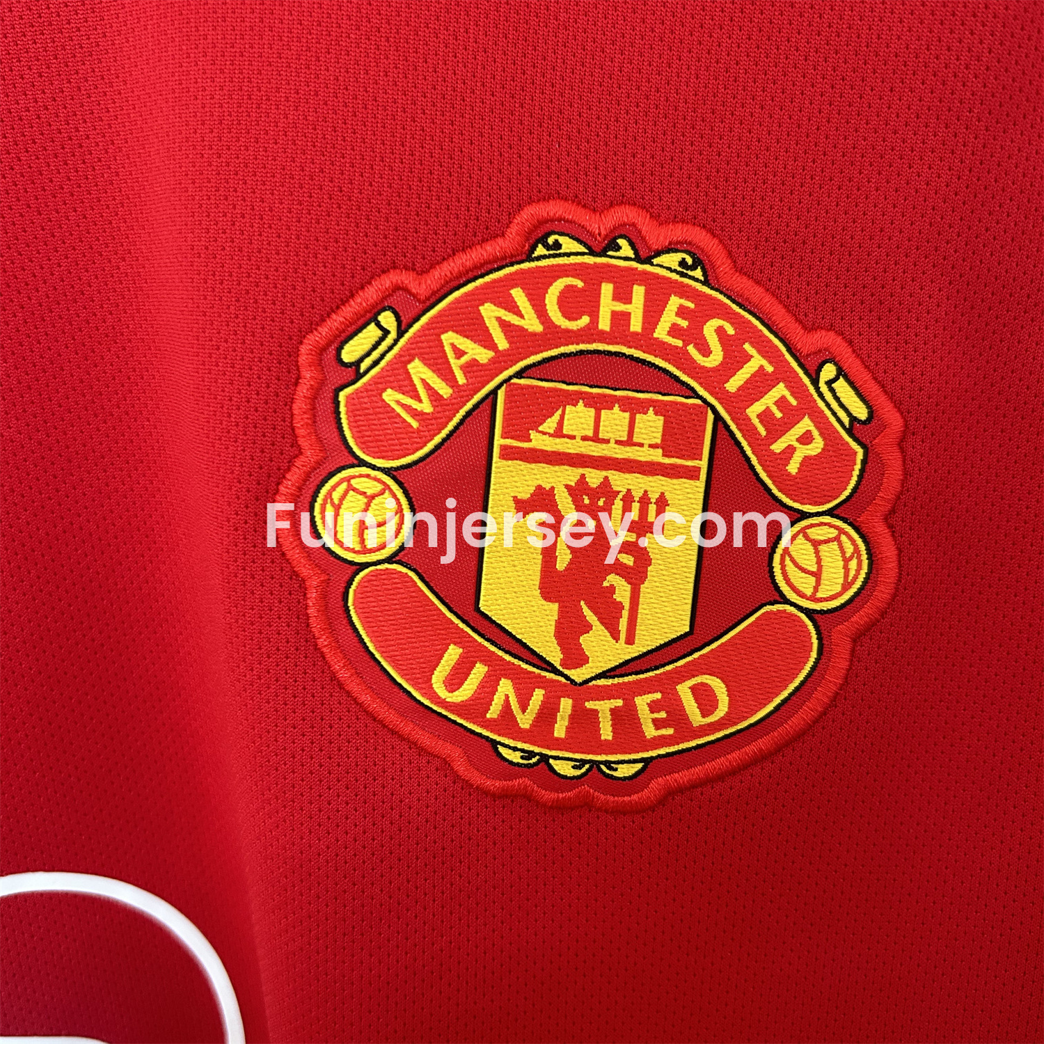 Funinjersey-Manchester United 25-26 Home (New Leaked Version) Jersey - Fans Version