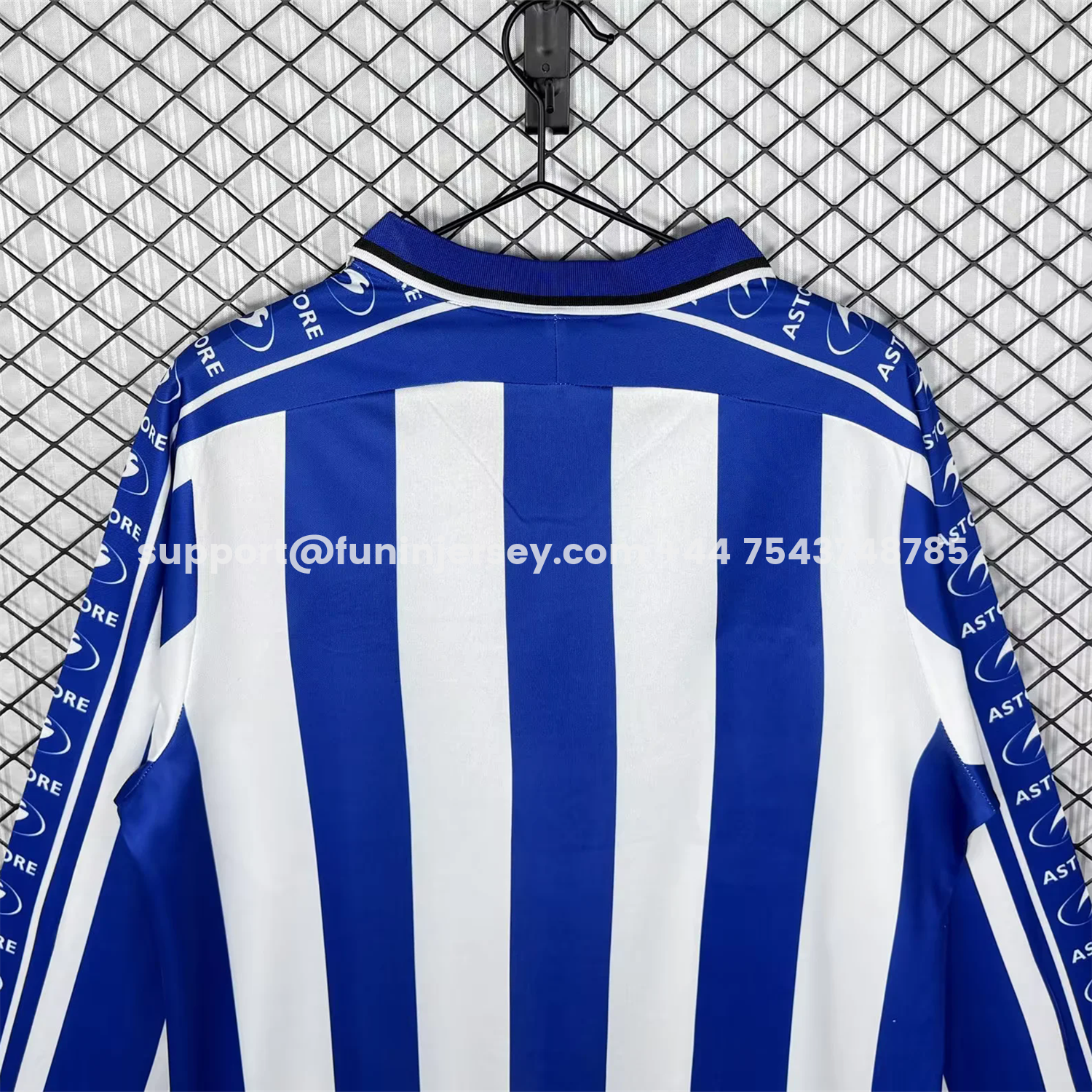 Funinjersey-Retro Deportivo Alavés 1998-99 Home Long Sleeves Jersey