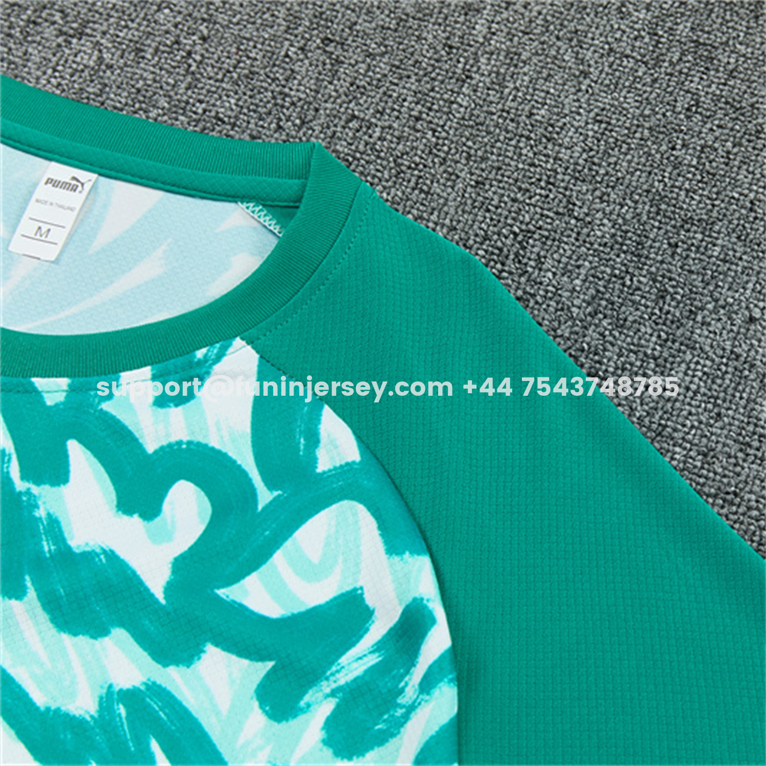 Funinjersey-Portugal 2026 Kids Short-Sleeve Training Set - Colors Top & Dark Teal Blue With A Red Stripe On The Side Pants