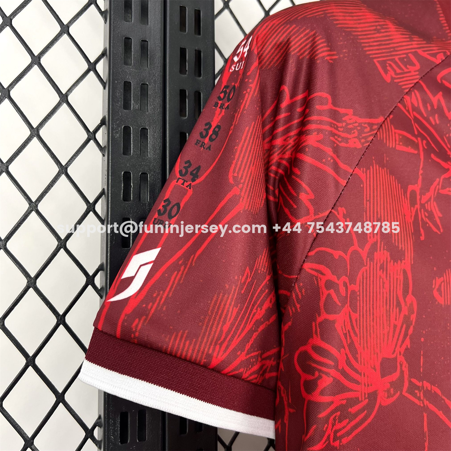 Funinjersey-Turkey 2026 Red With Dark Red Patterns Special Edition Jersey - Fans Version