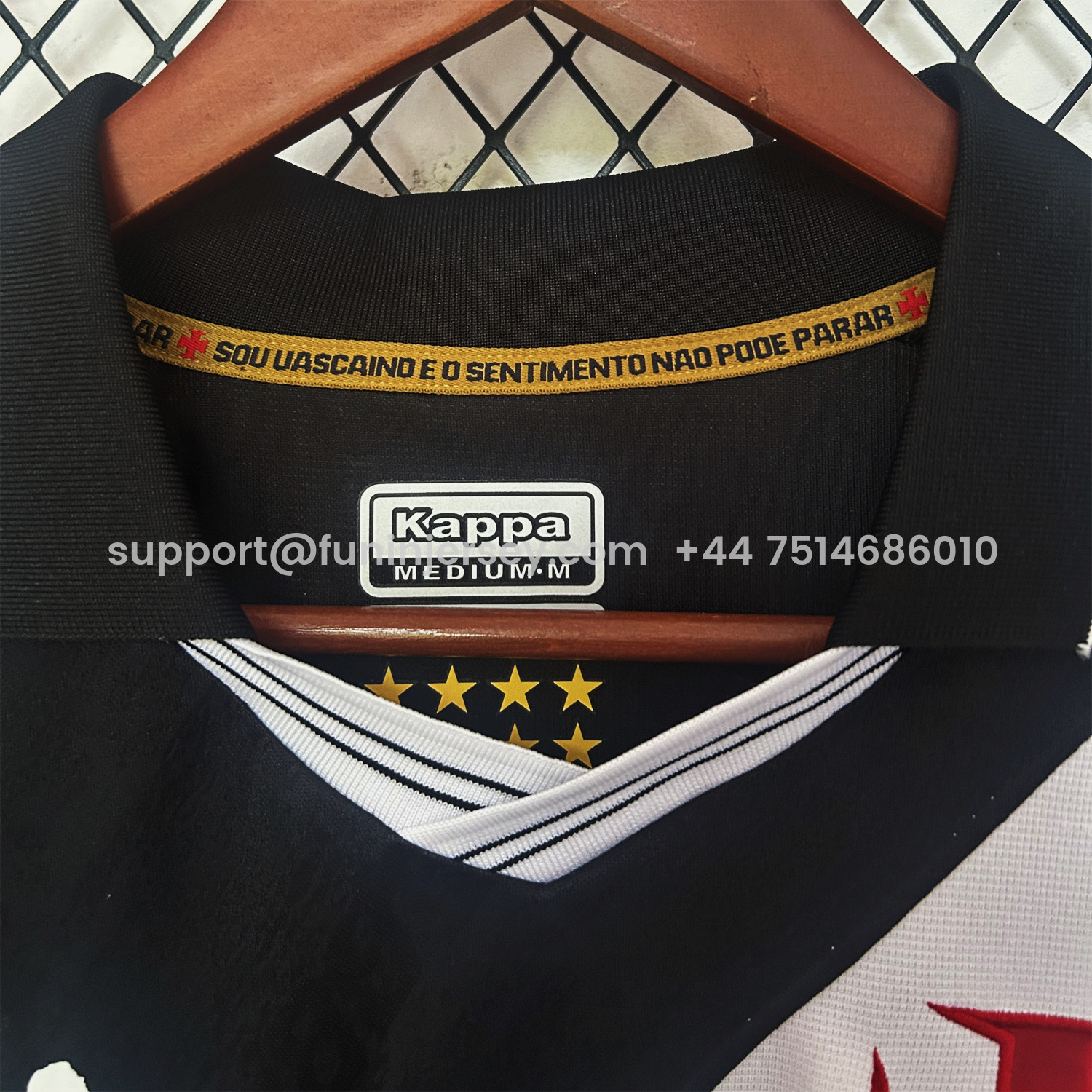 Funinjersey-Vasco da Gama 25-26 Home Jersey - Fans Version