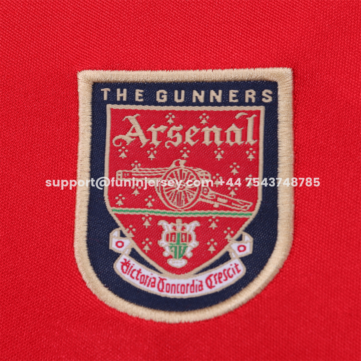 Funinjersey-Retro Arsenal 1998-99 Home Kids Kit